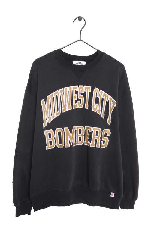 1980s Midwest City Bombers Sweatshirt USA