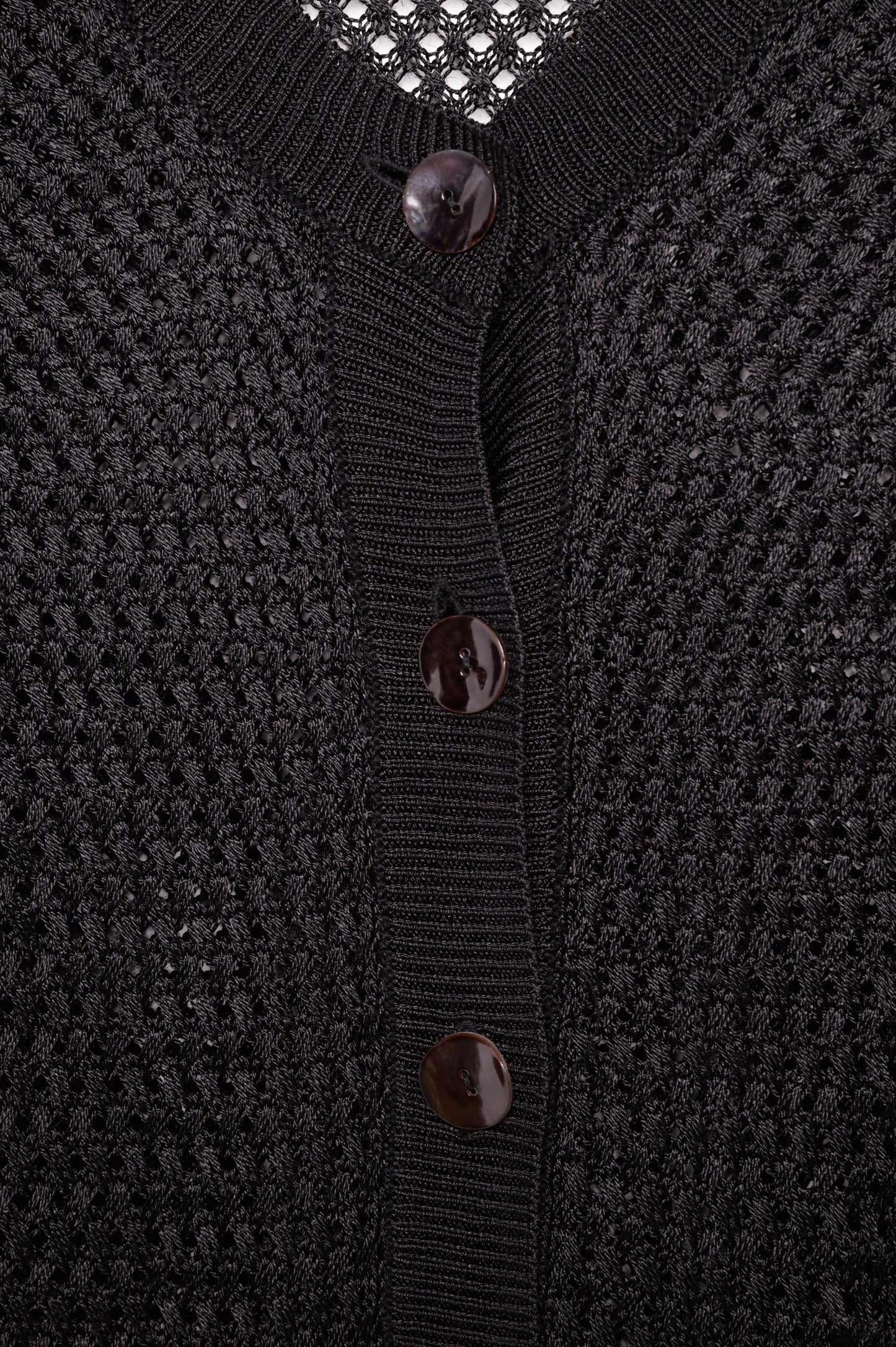 1990's Crochet Knit Cardigan