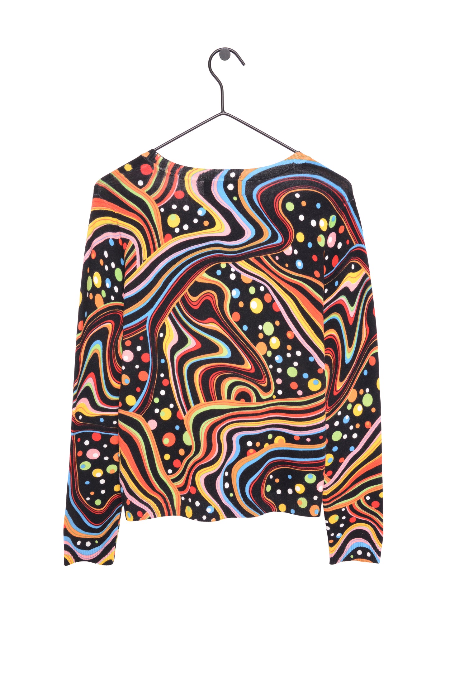 Y2K Embellished Pattern Top