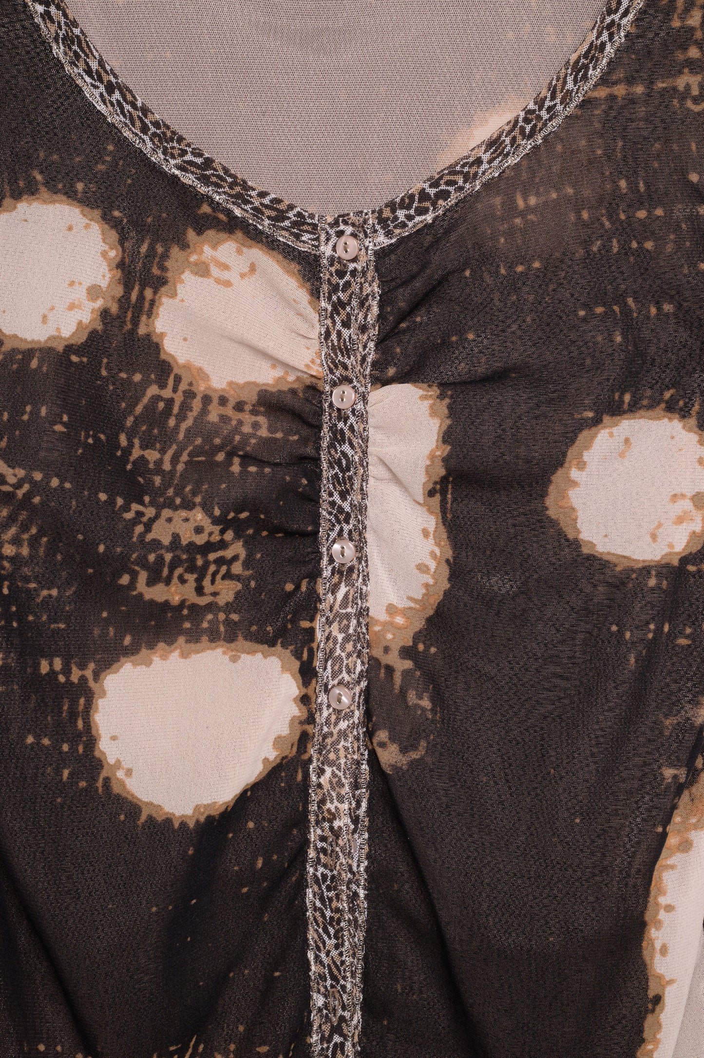 Y2K Semi Sheer Top