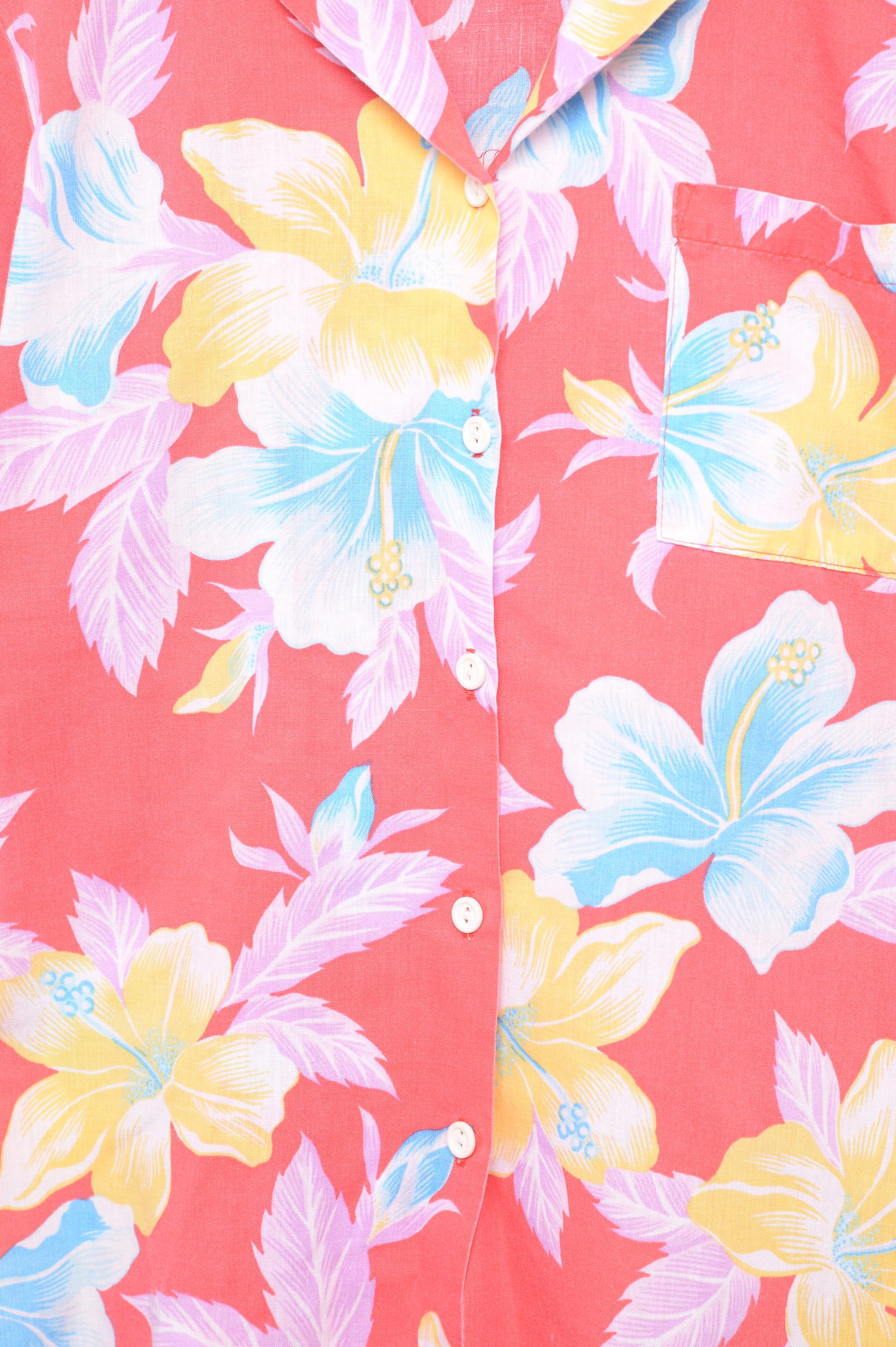 Hawaiian Button Blouse