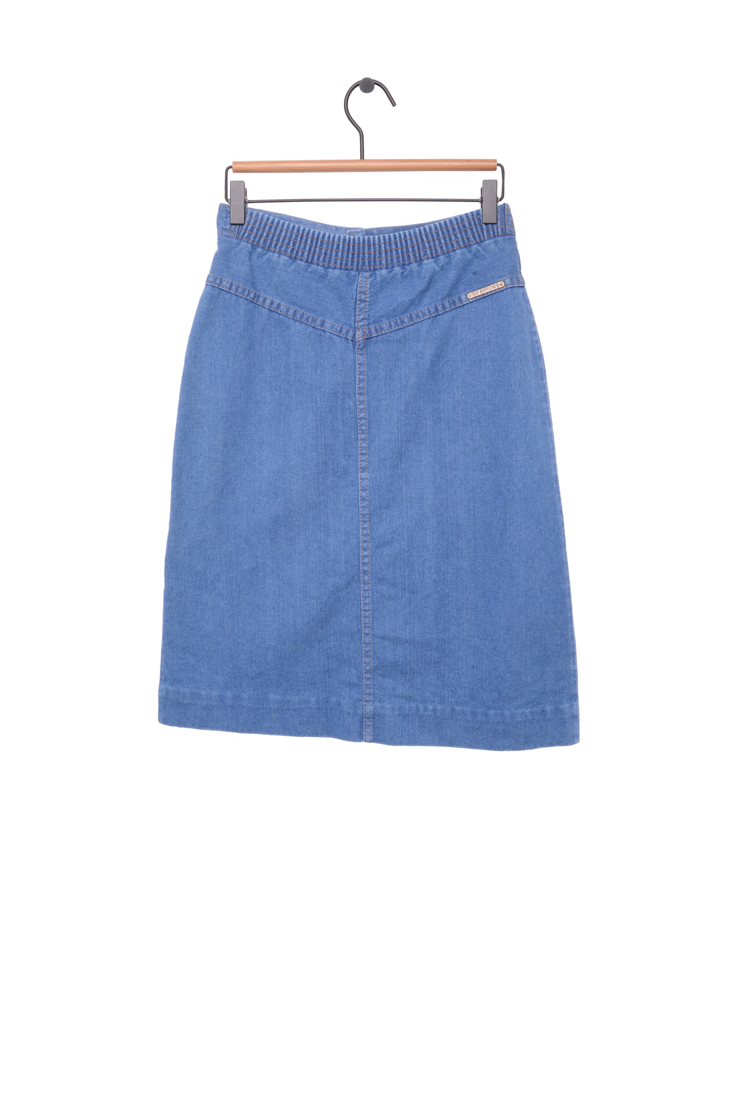Denim Midi Skirt
