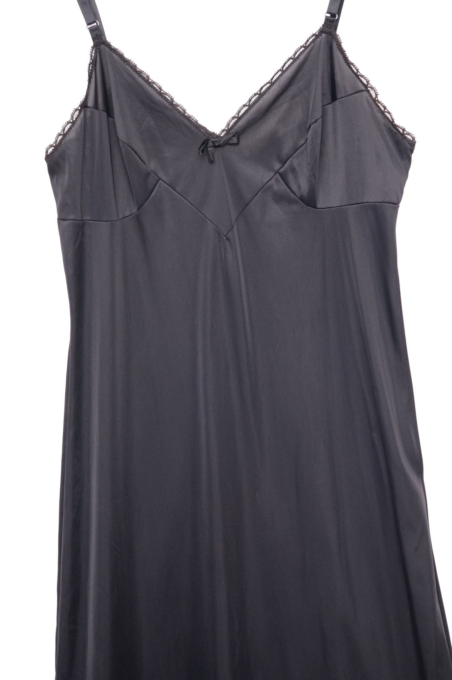 Lace Trim Maxi Slip Dress