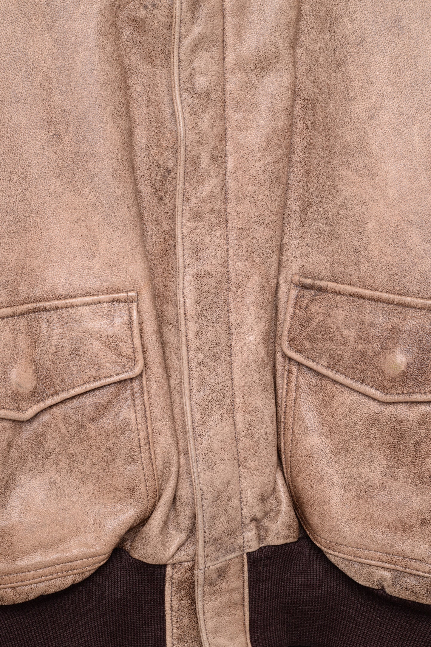 1980s Leather Bomber Jacket USA