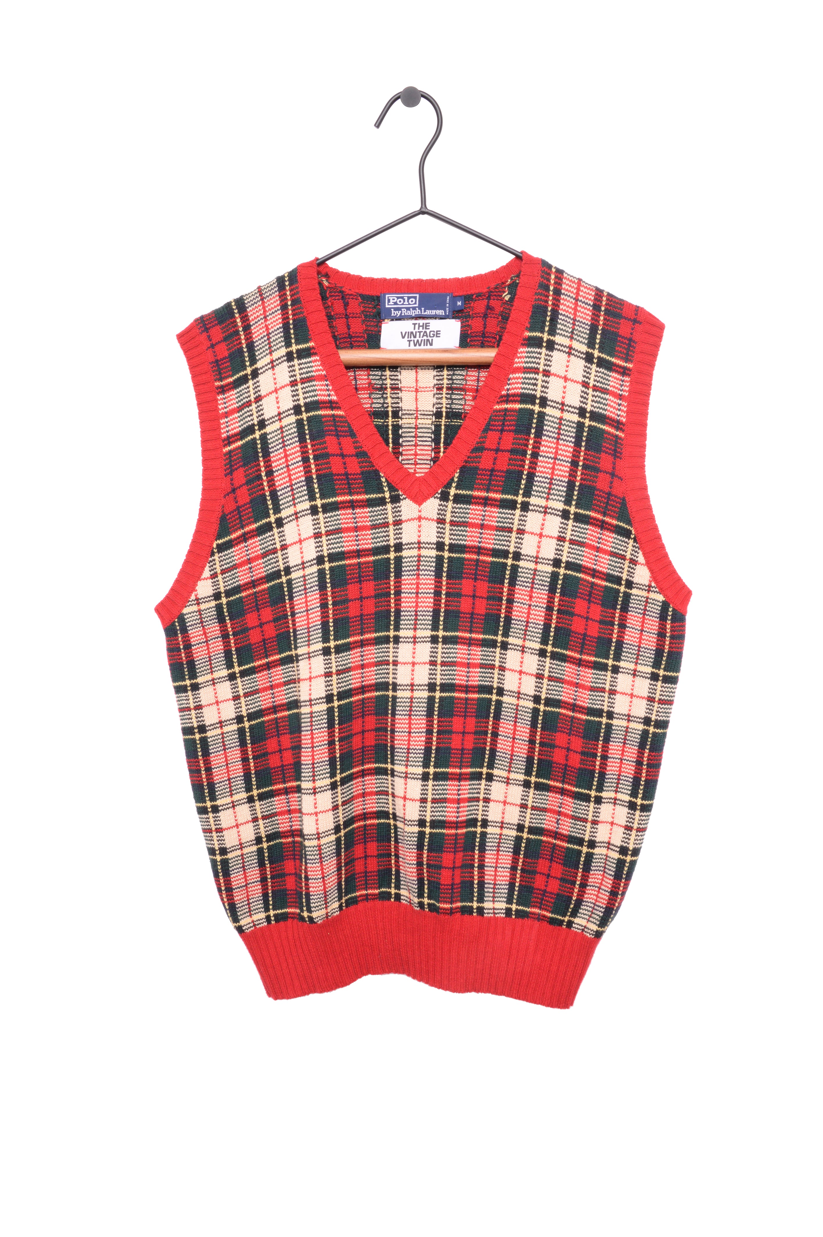 Ralph lauren plaid vest womens Clearance