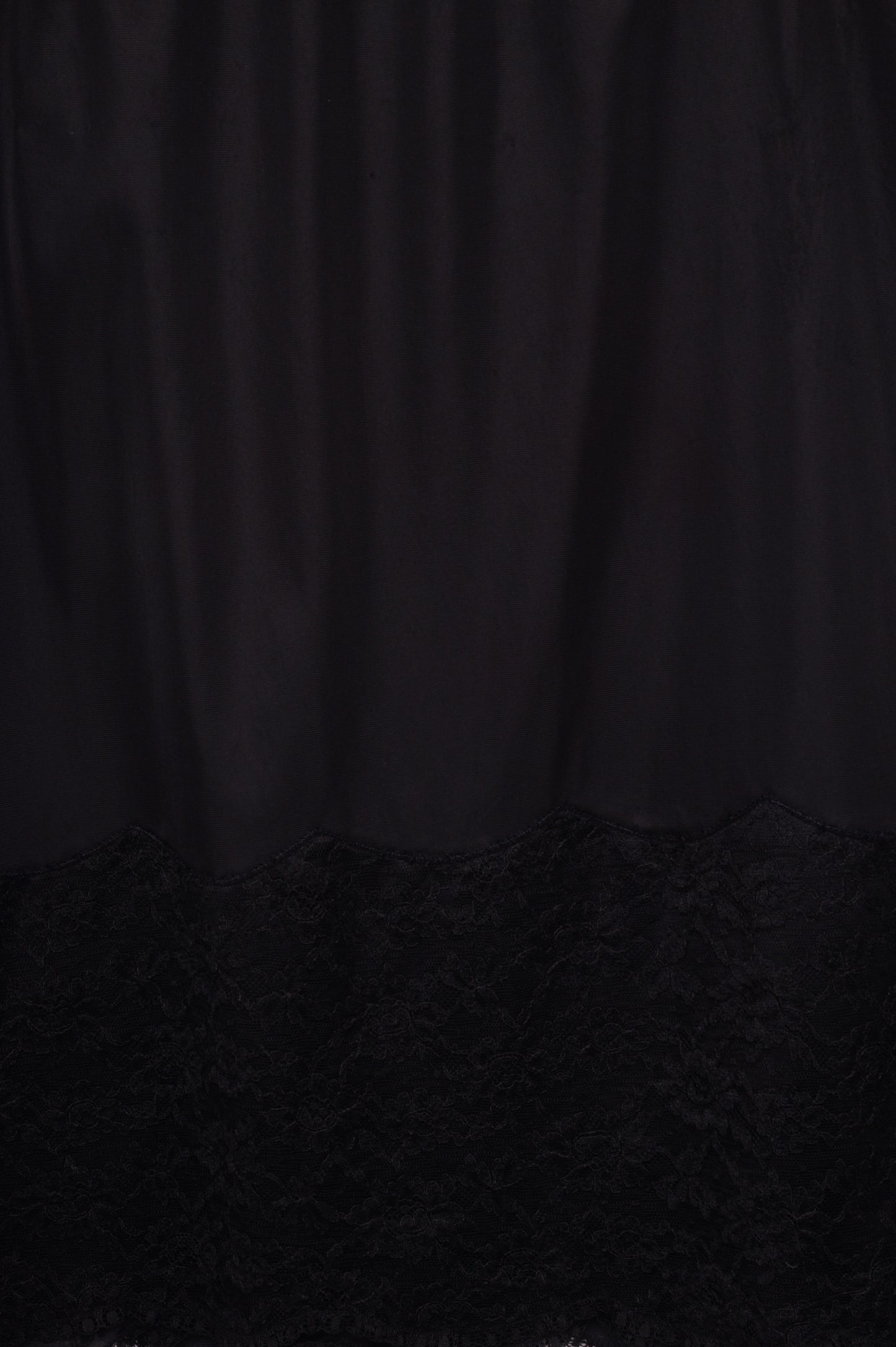 Lace Trim Slip Skirt