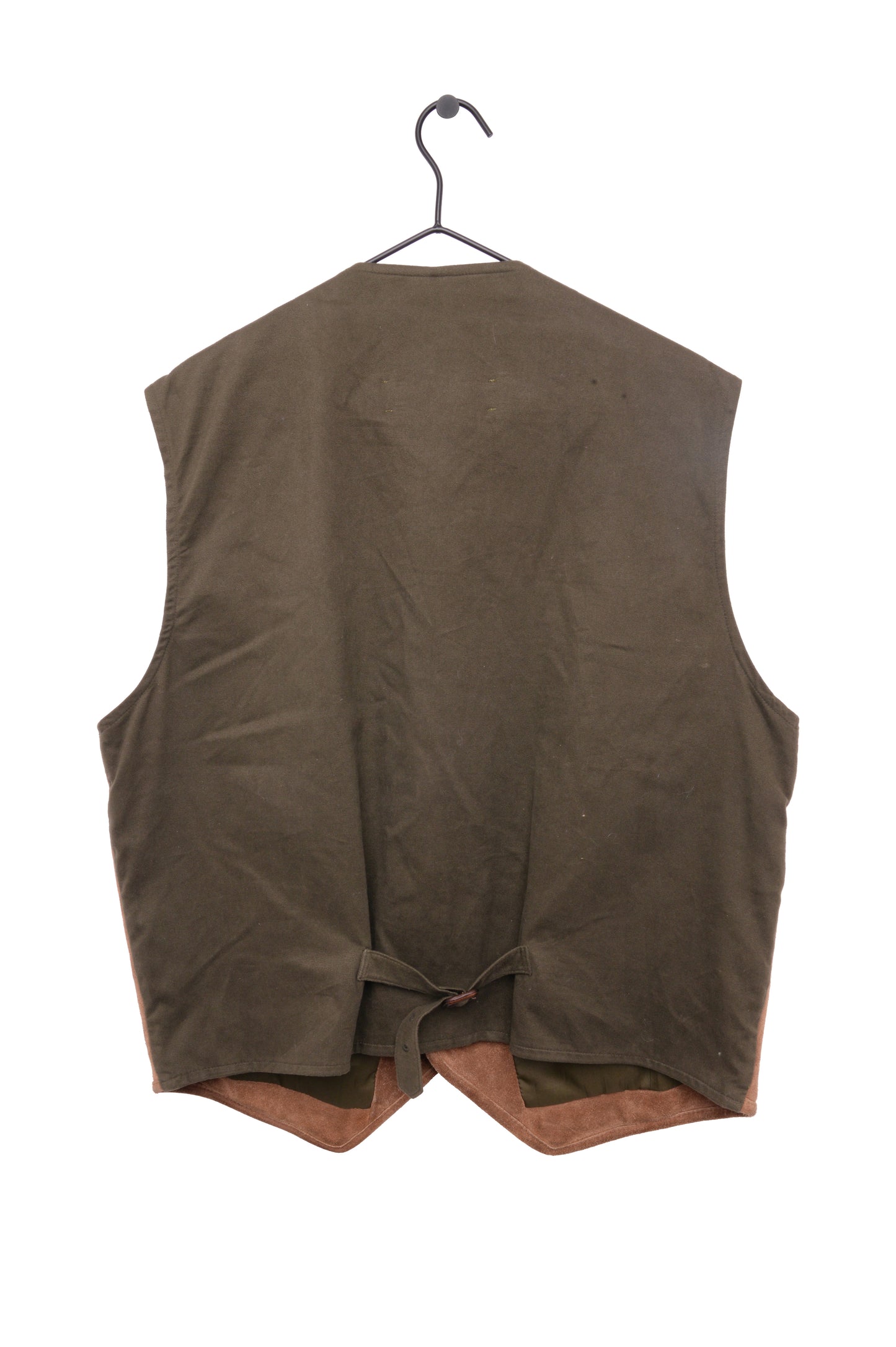 Quilted Suede Vest