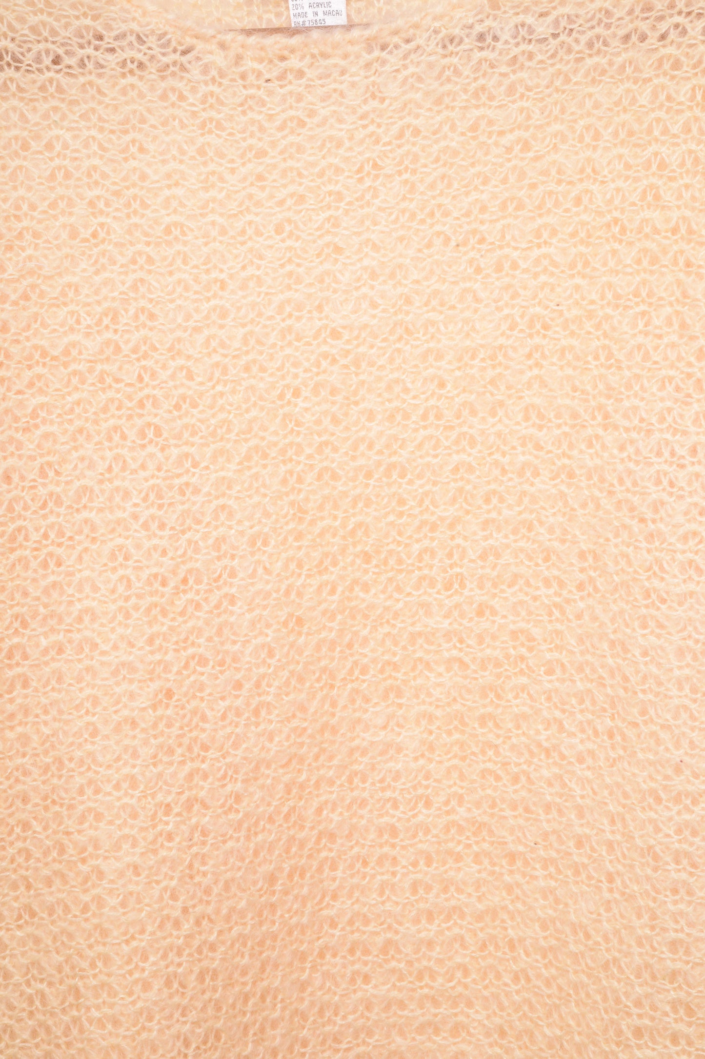 Gorgeous Open Knit Mohair Sweater