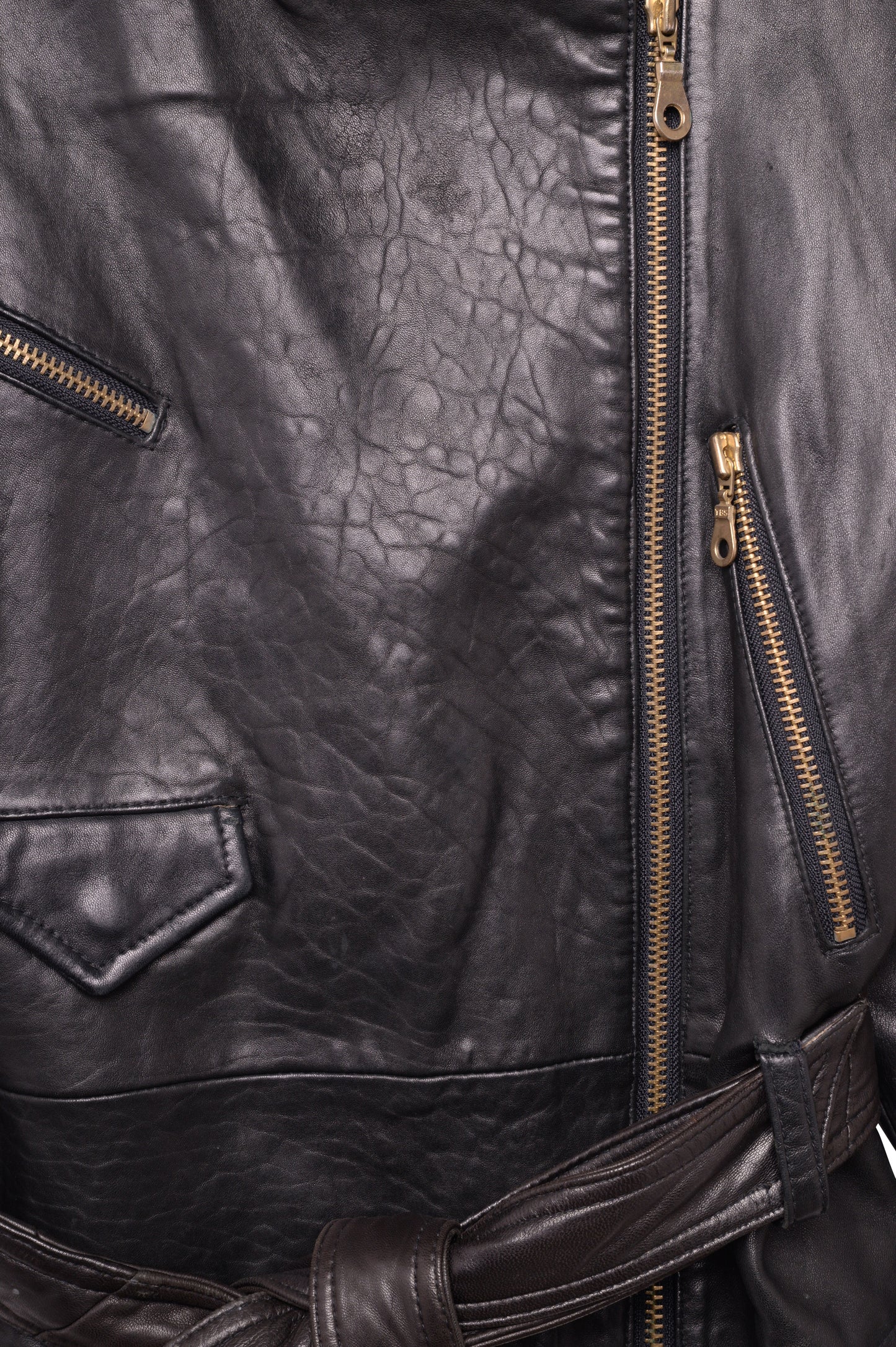 Andrew Marc Addition Leather Moto Jacket