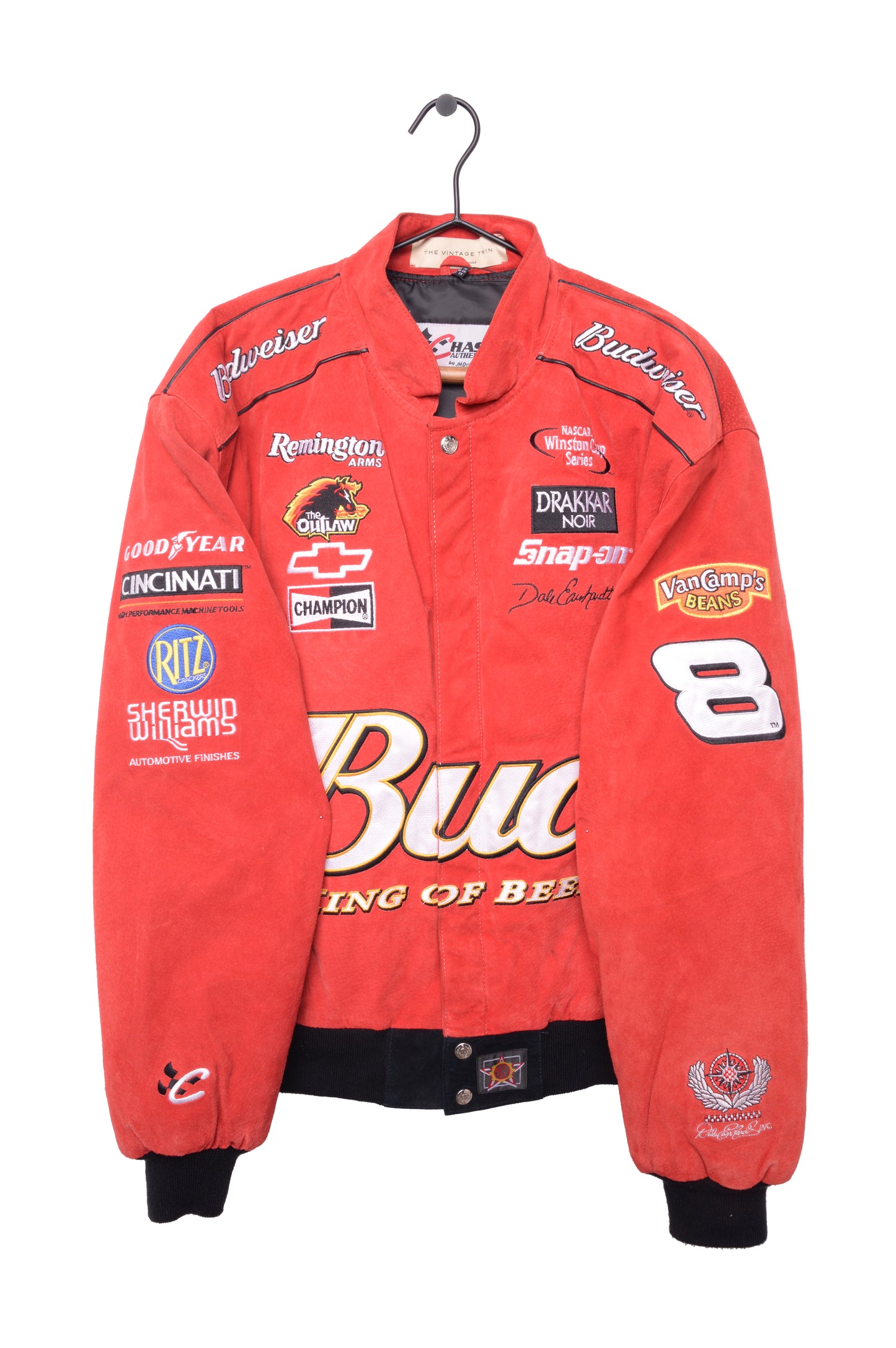 Budweiser Leather Racing Jacket