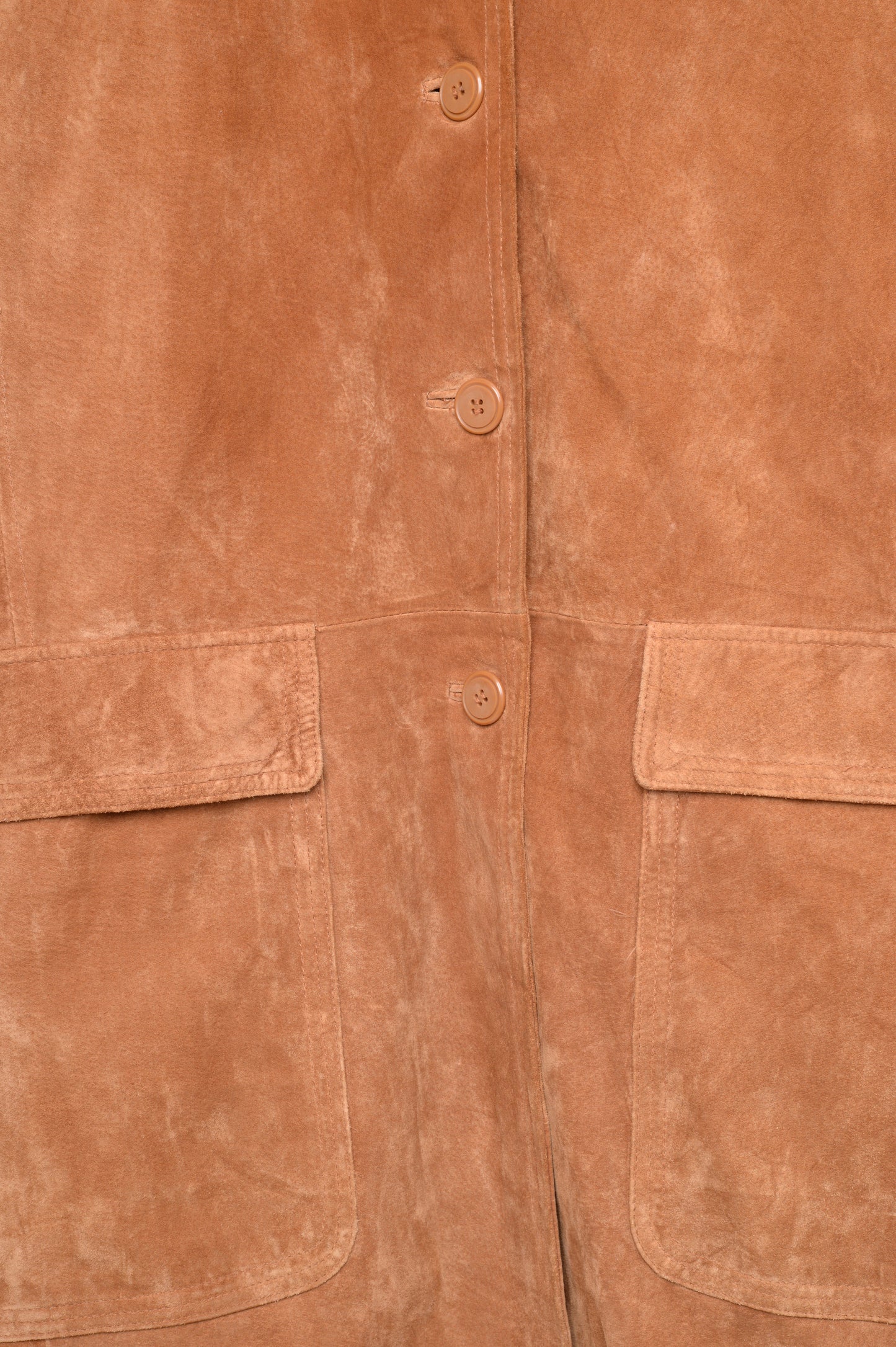 Hooded Suede Long Jacket