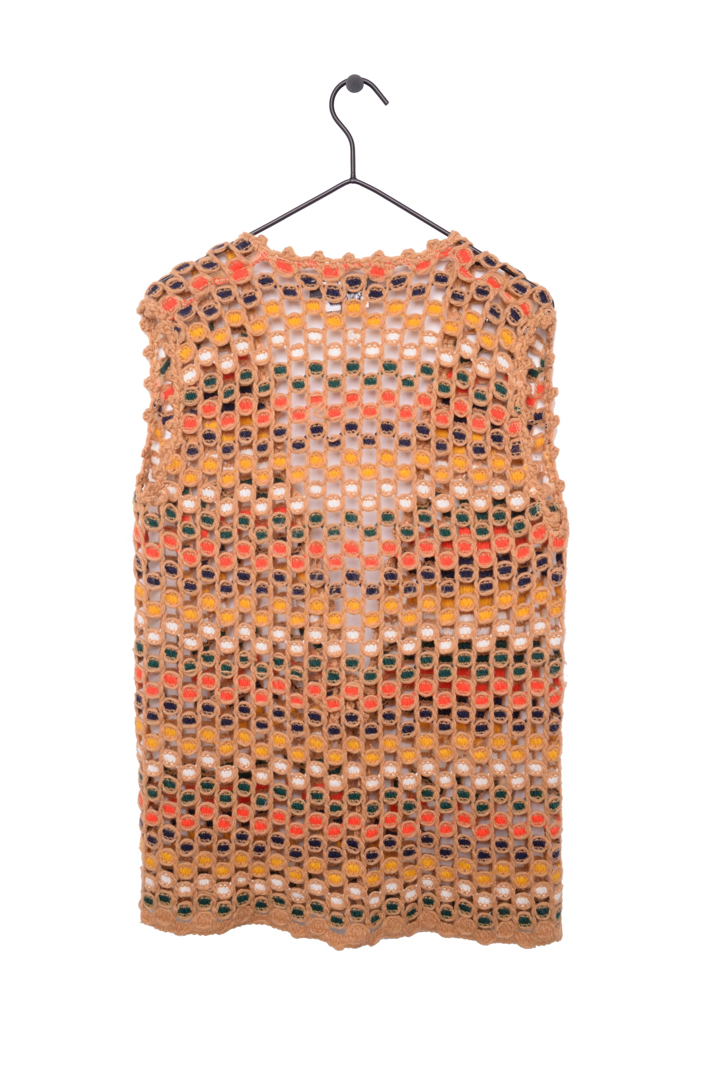 Open Knit Sweater Vest