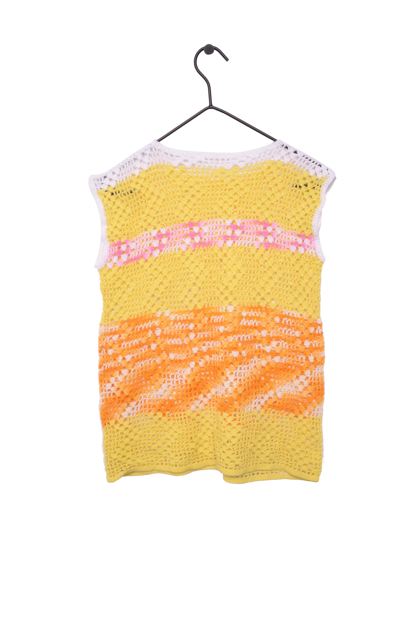 Open Knit Sunset Sweater Vest