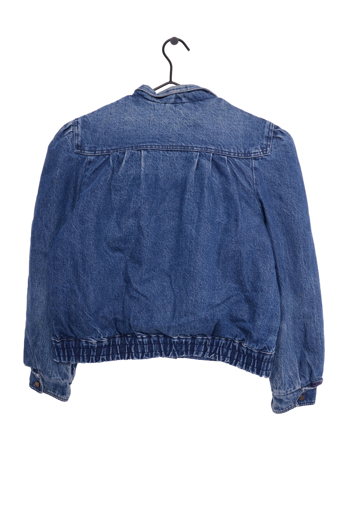 1980s Flannel Lined Denim Jacket