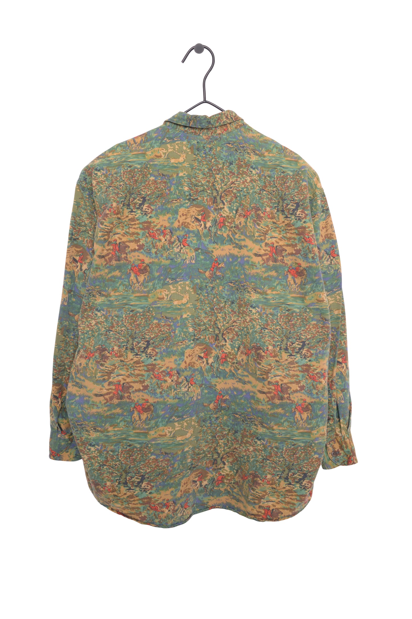 1990s Gap Horses All-Over Button Down