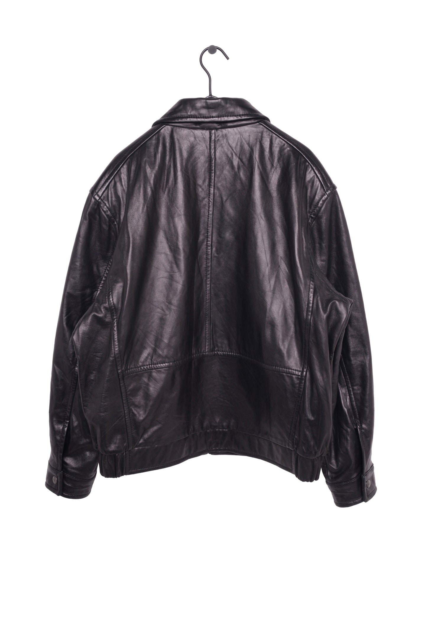 Dockers Leather Bomber Jacket