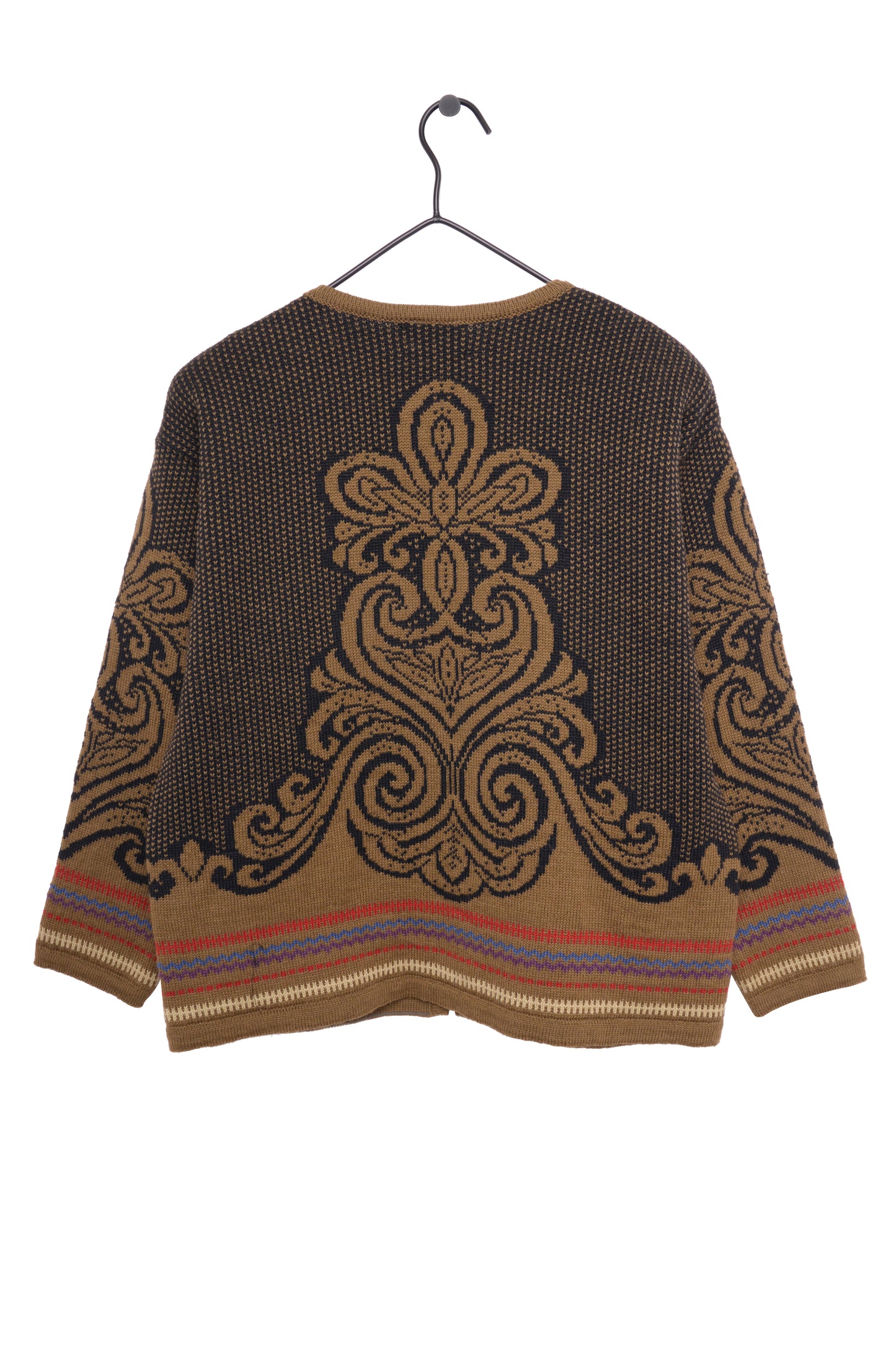 Earthy Nordic Toggle Cardigan