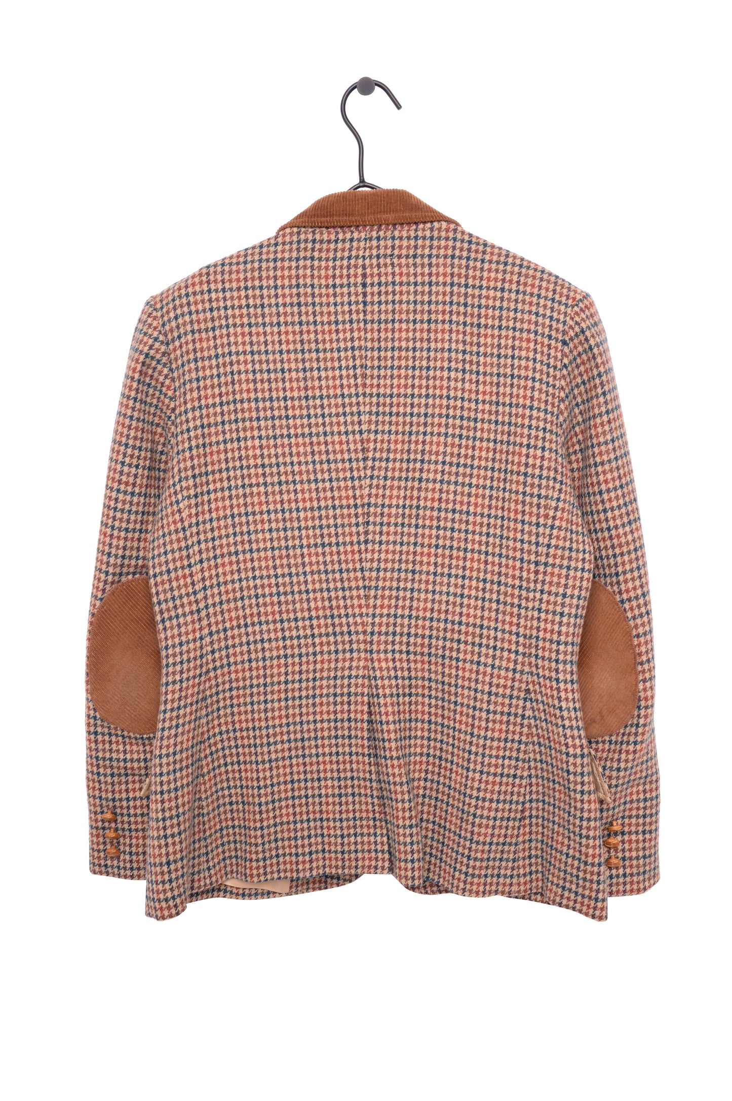 Earthy Houndstooth Blazer