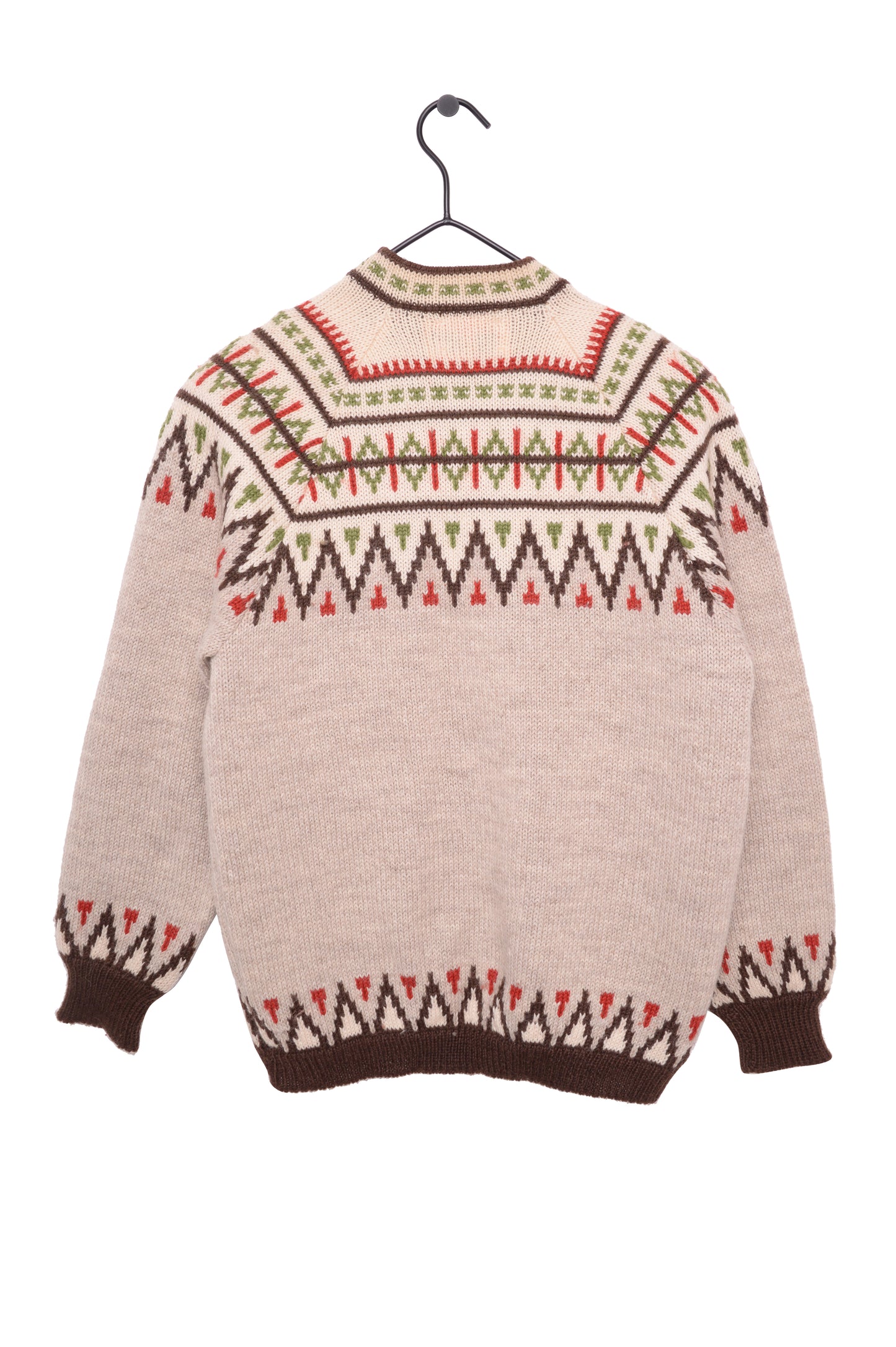 Wool Nordic Cardigan