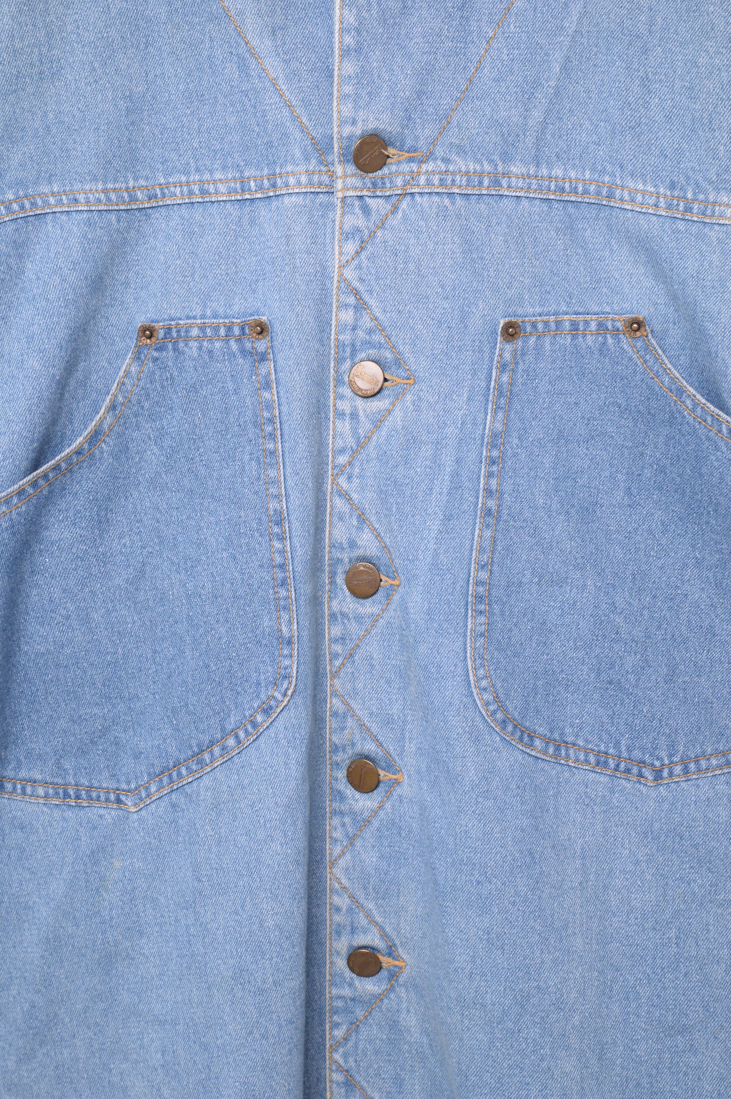 Long Hooded Denim Jacket