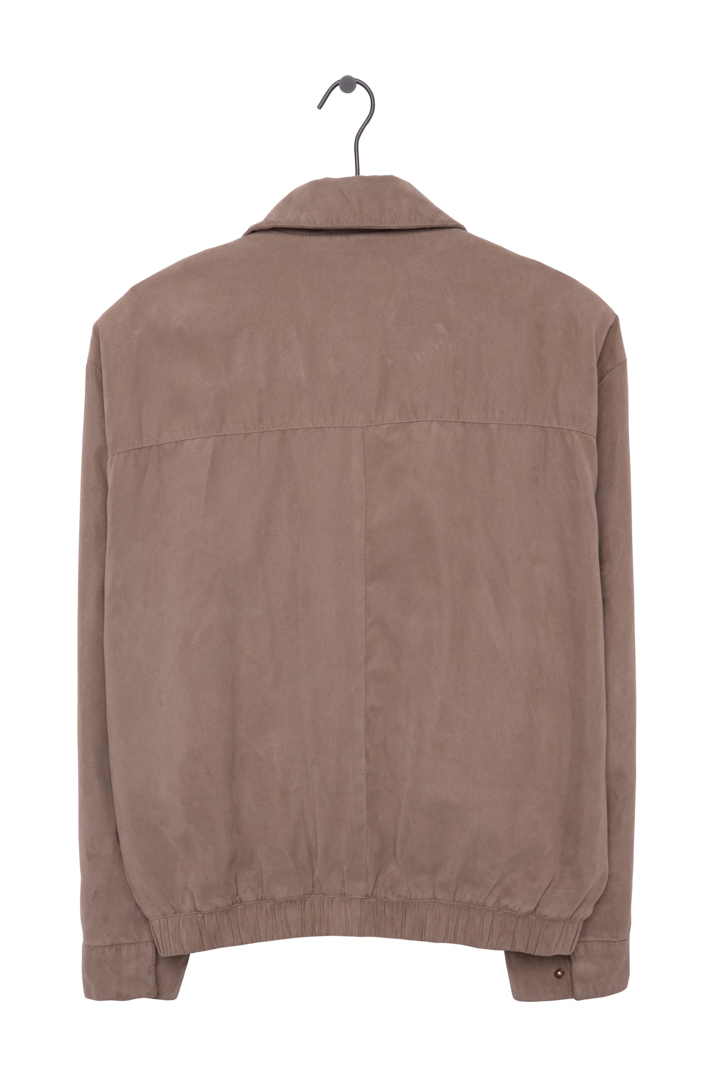 Faux Suede Golf Jacket