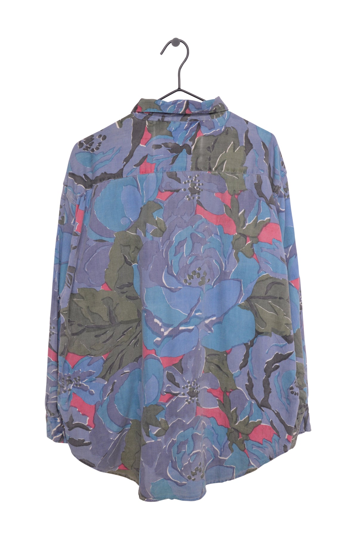 Floral Button Top