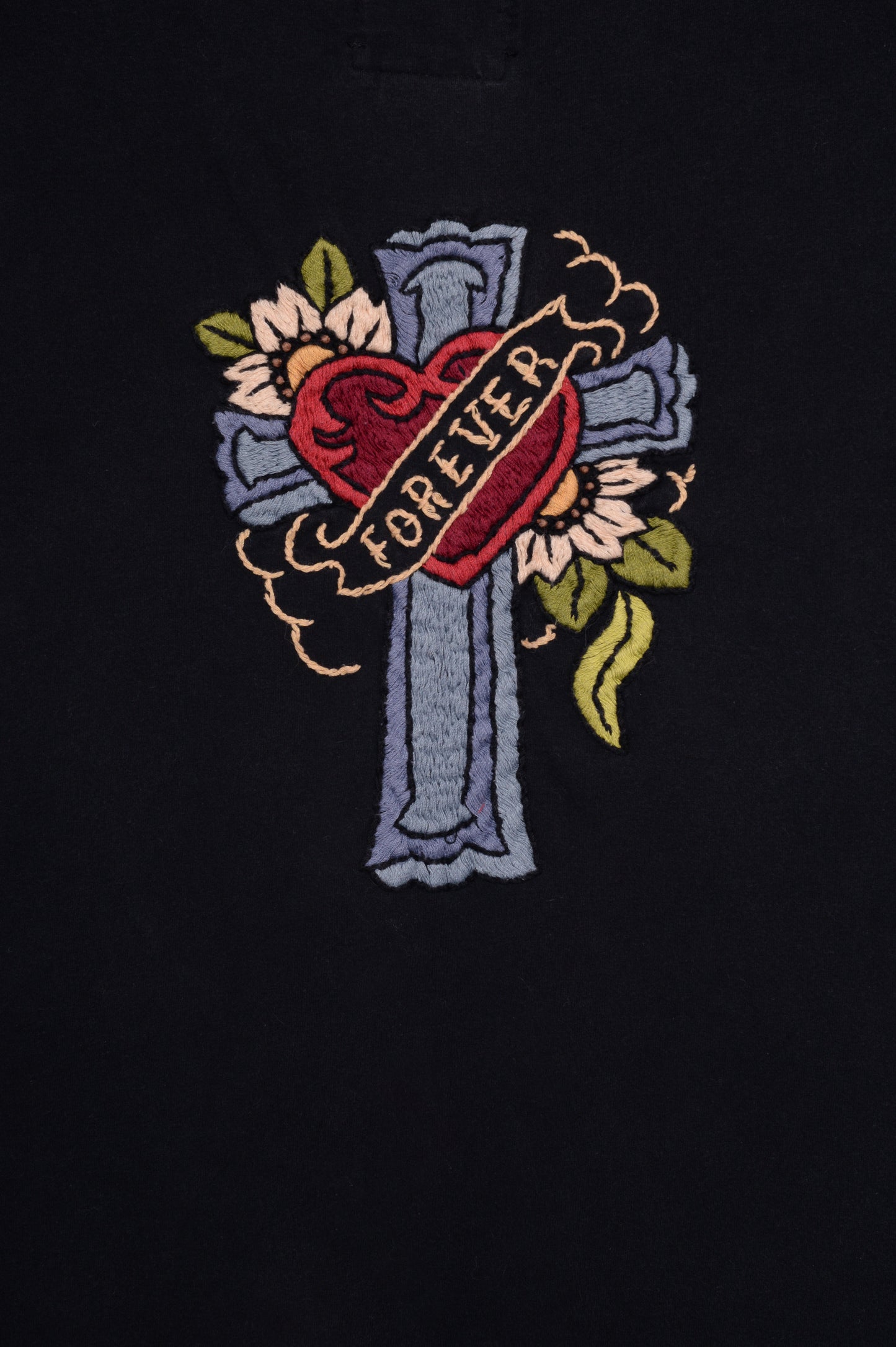 Y2K Floral Hearts Top