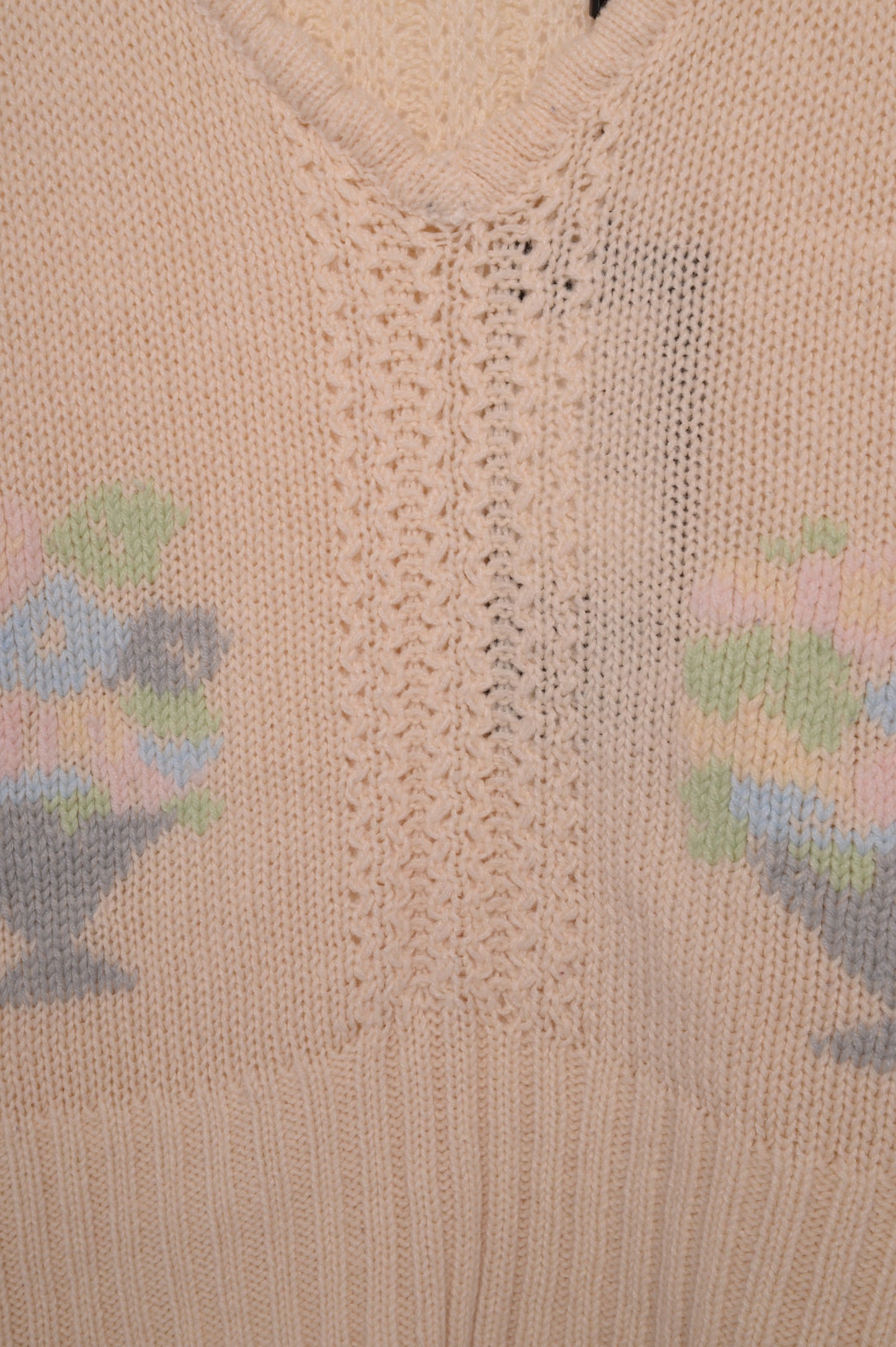 Soft Precious Floral Sweater Vest