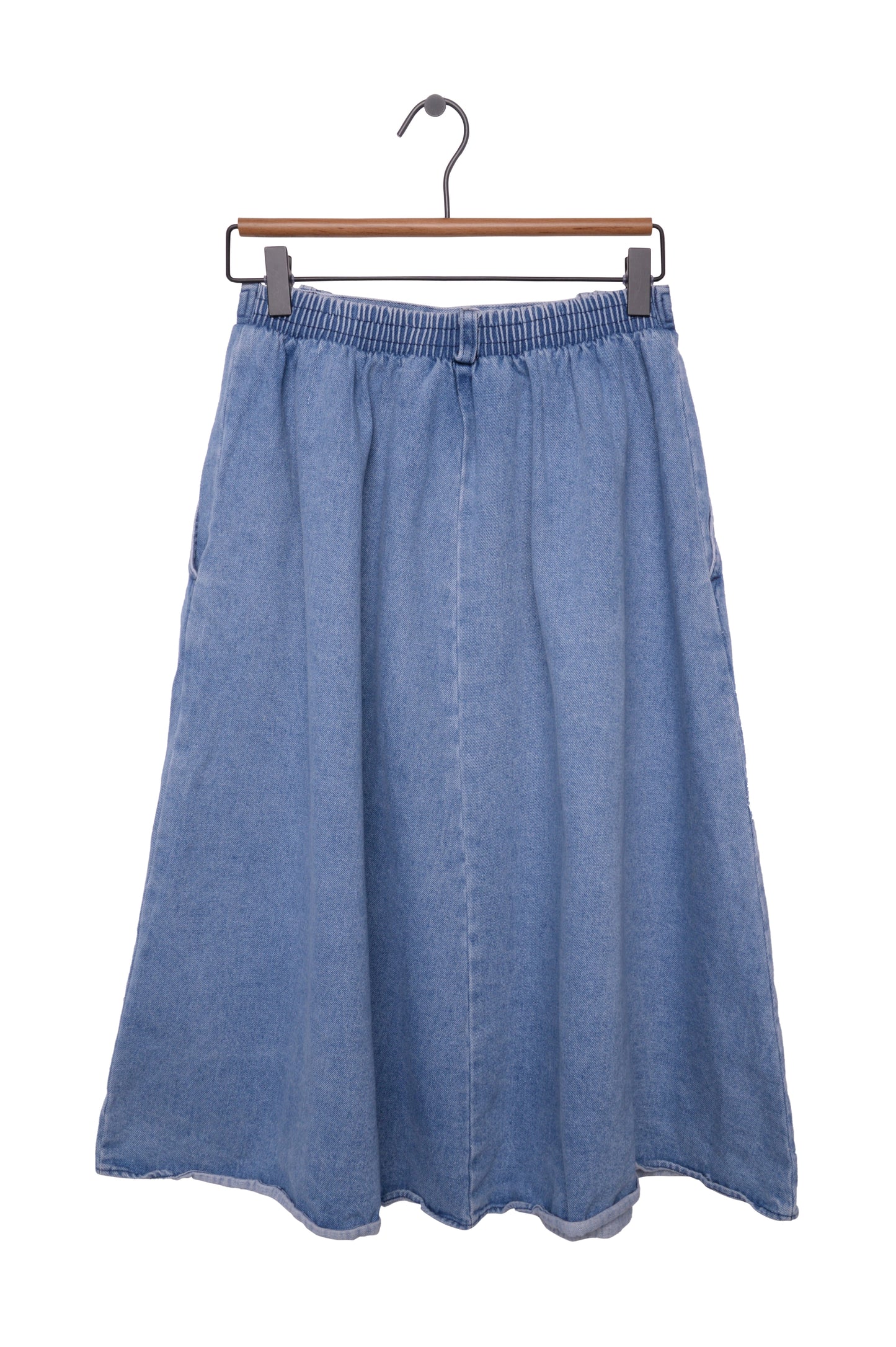 Denim Midi Skirt