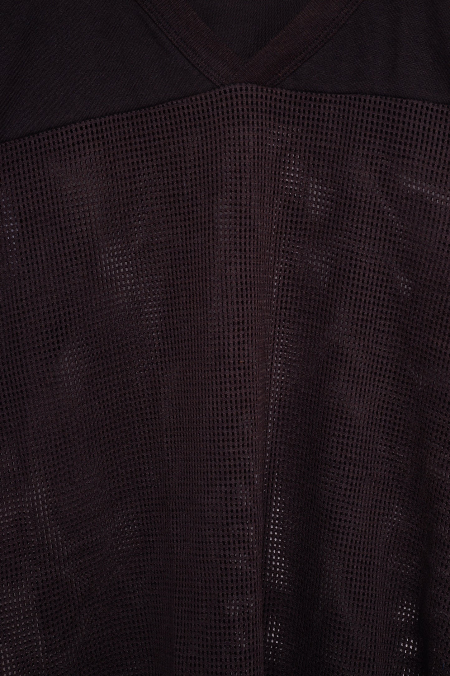 Black Mesh Jersey Tee
