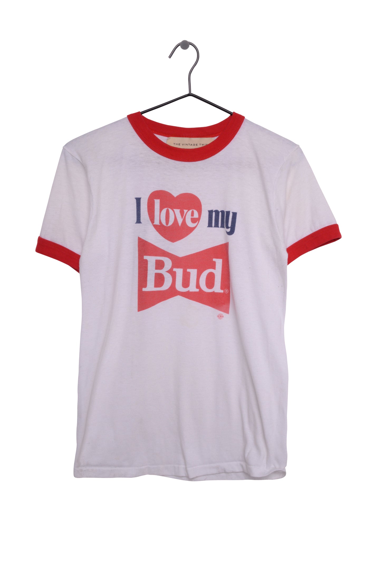 Love My Budweiser Ringer Tee