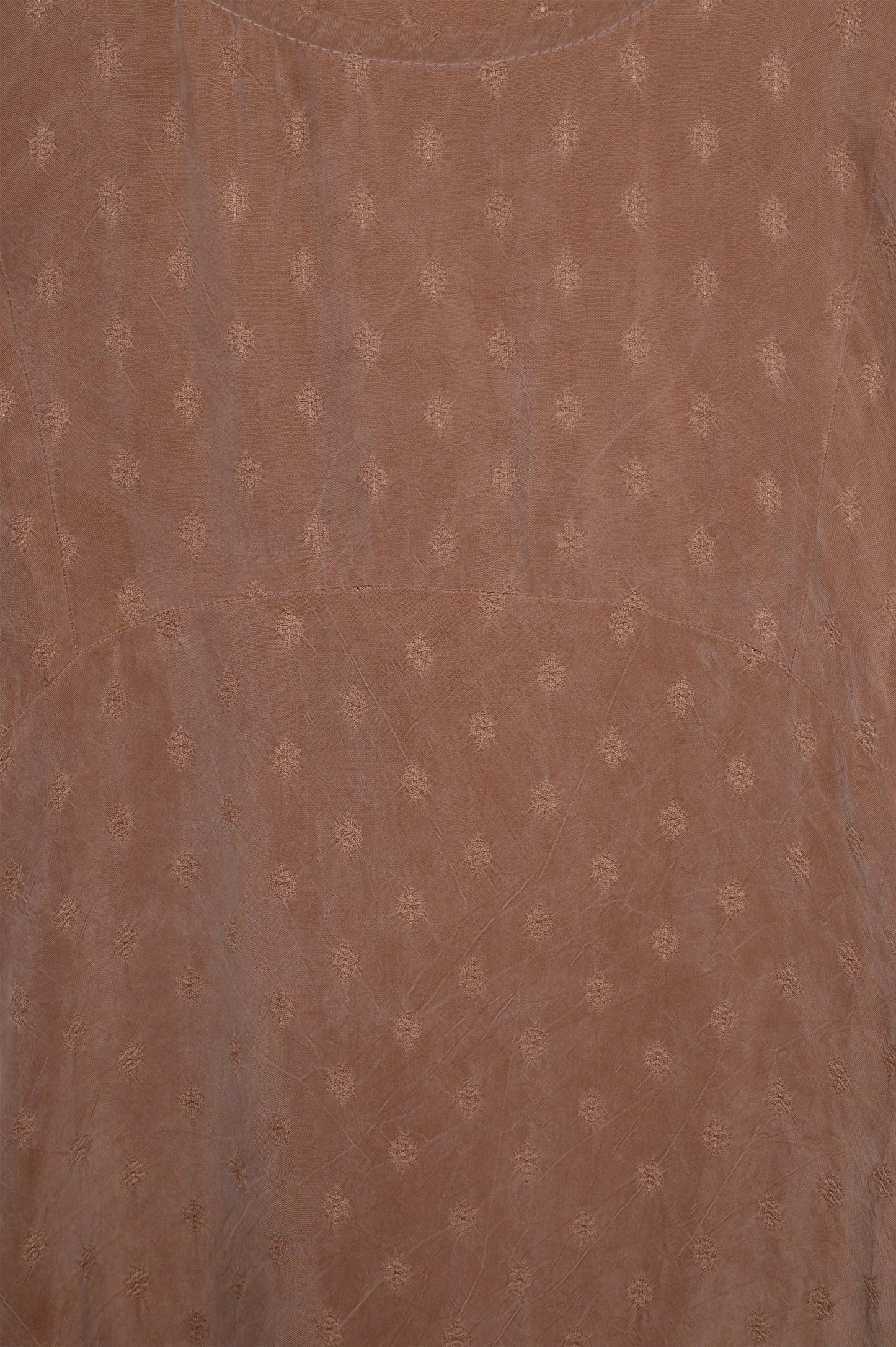 Silk Tie-Back Maxi Dress