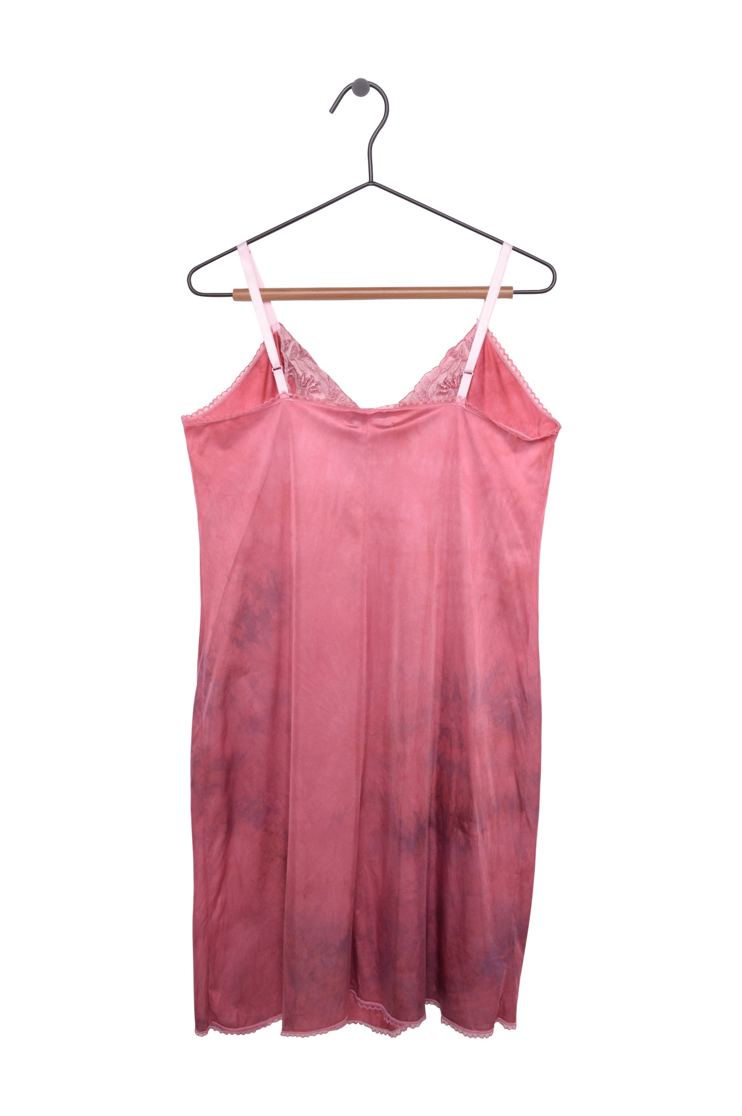 Hand-Dyed Lace Slip Dress