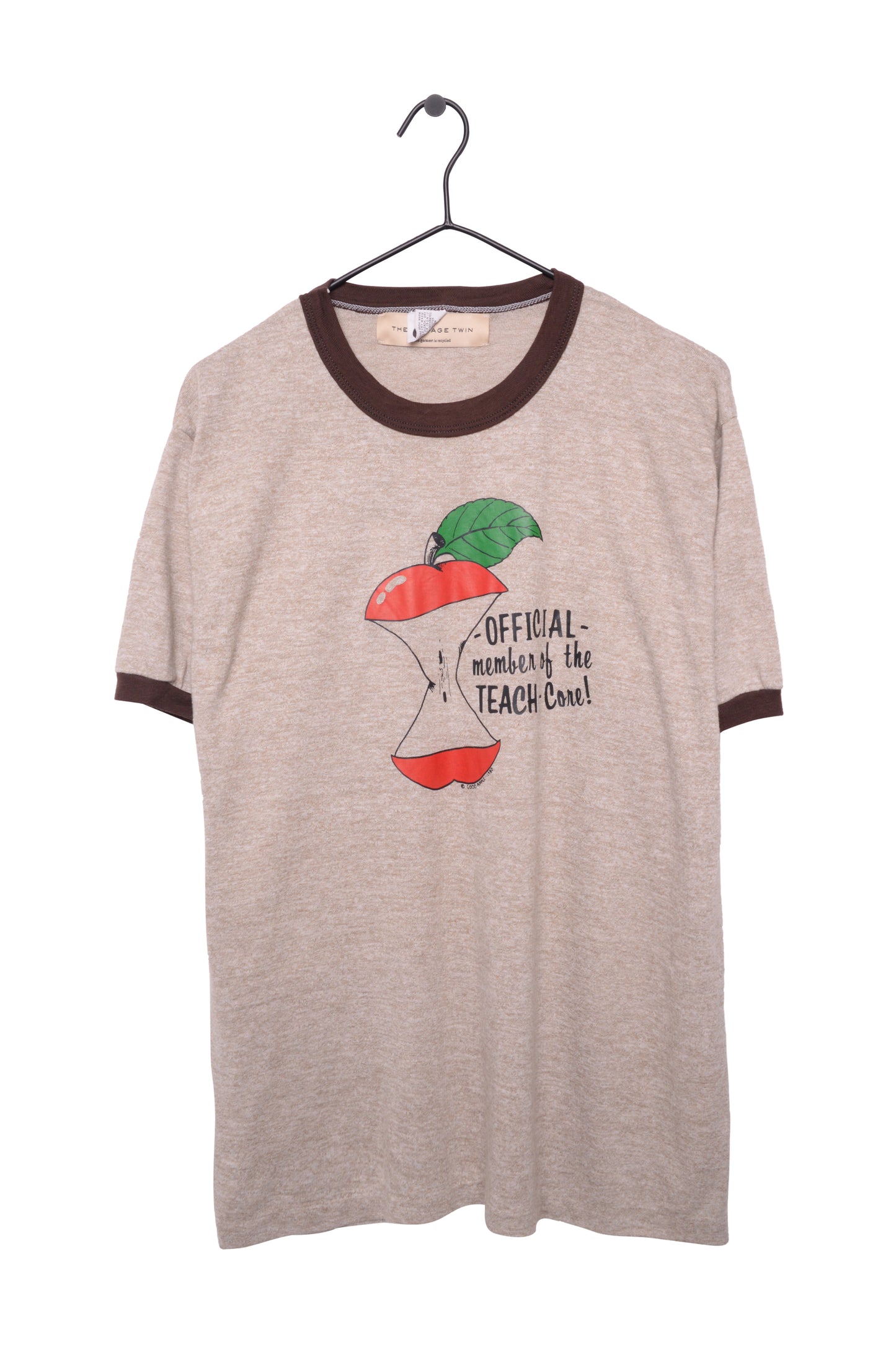 1980 Good Apple Teacher Ringer Tee