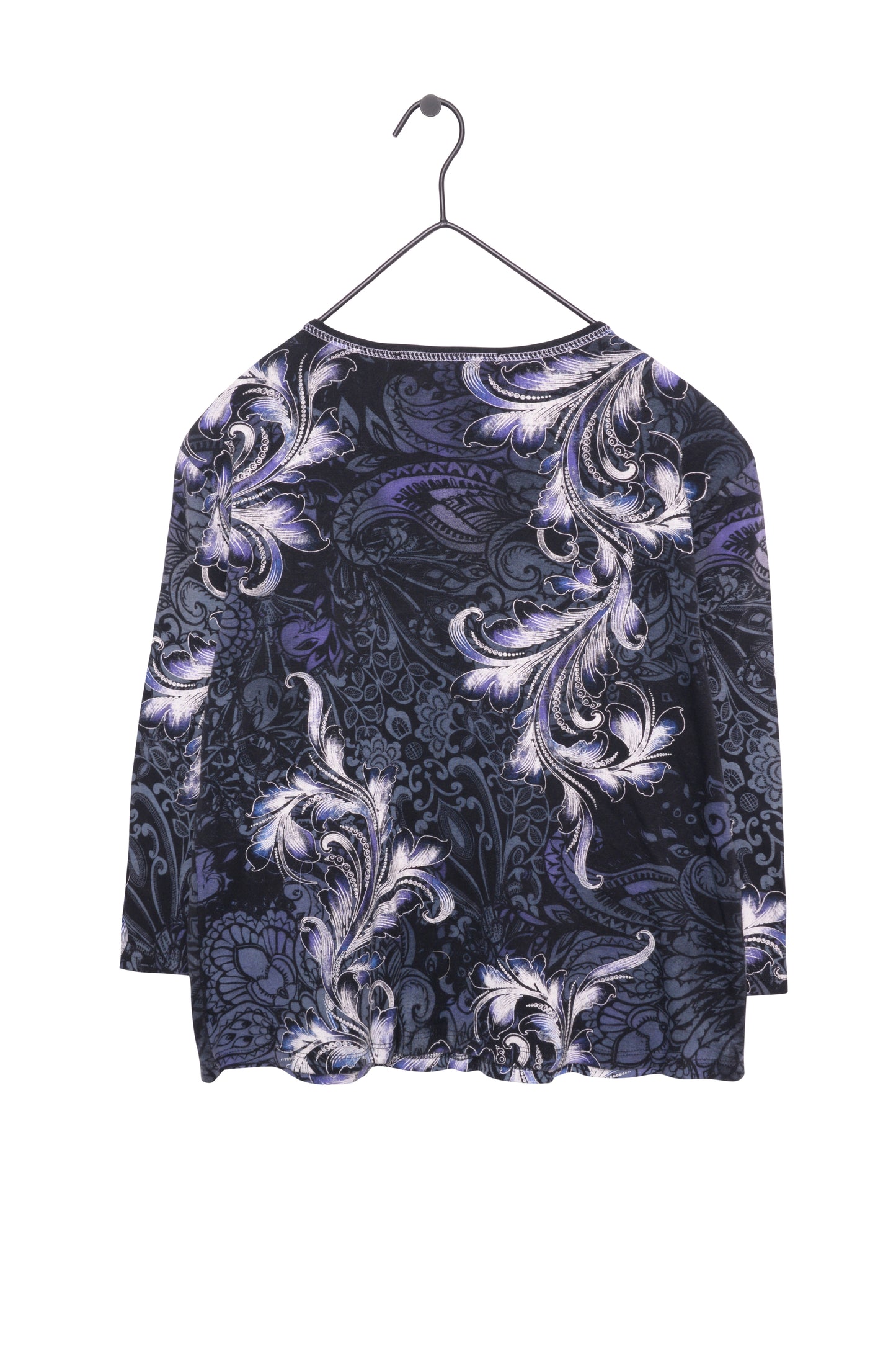 Y2K All-Over Flourish Top