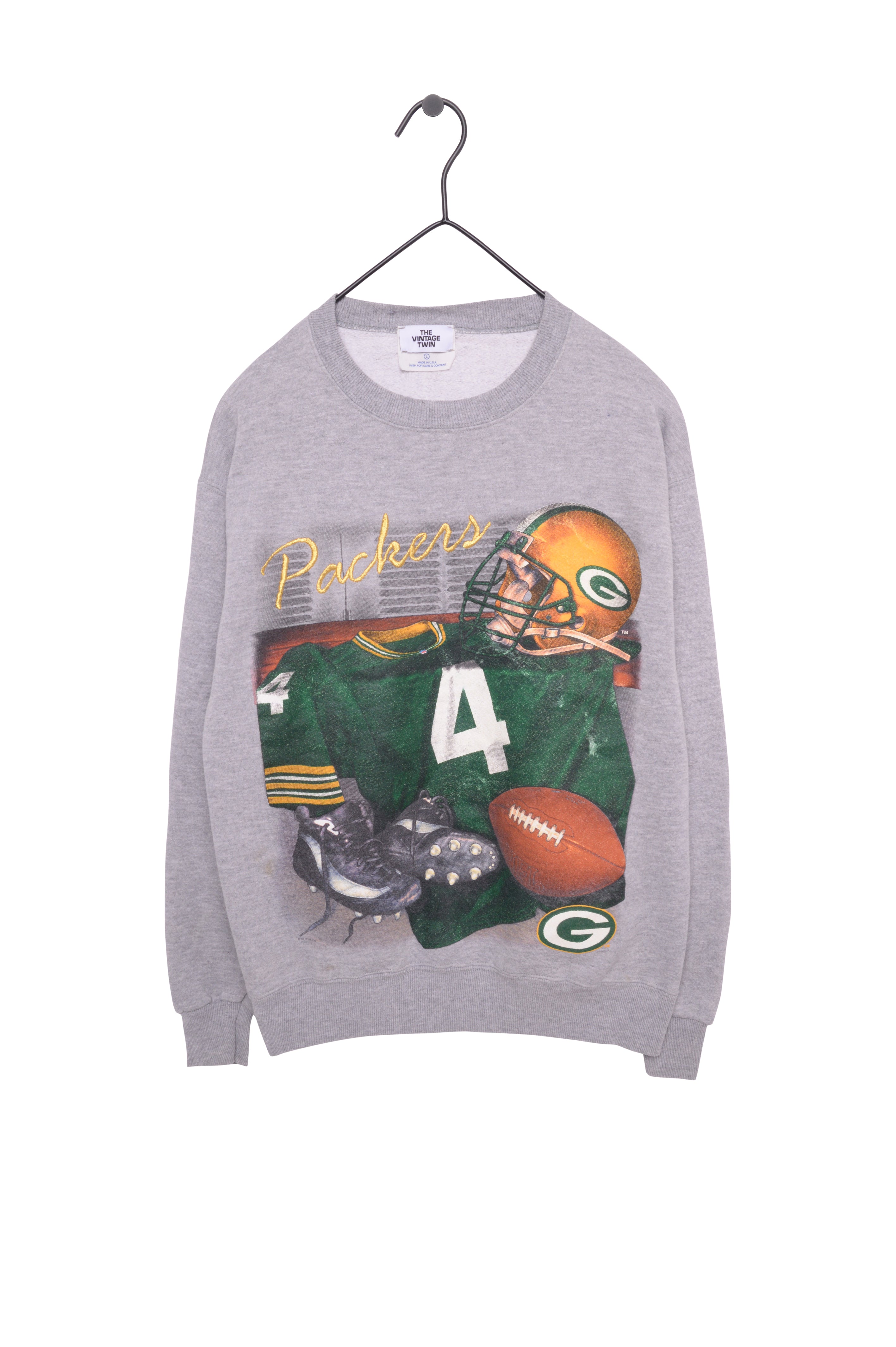 Unisex Vintage Green Bay Packers Sweatshirt USA - The Vintage Twin