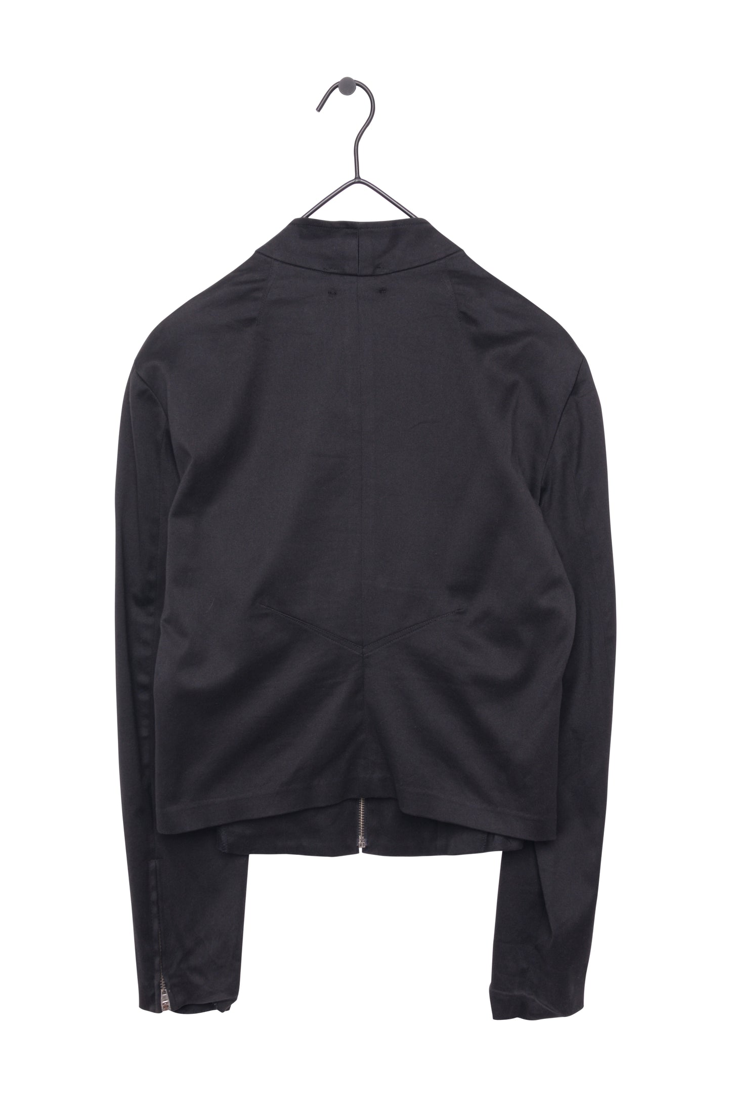 Bebe Nylon Blend Zip-Up Jacket