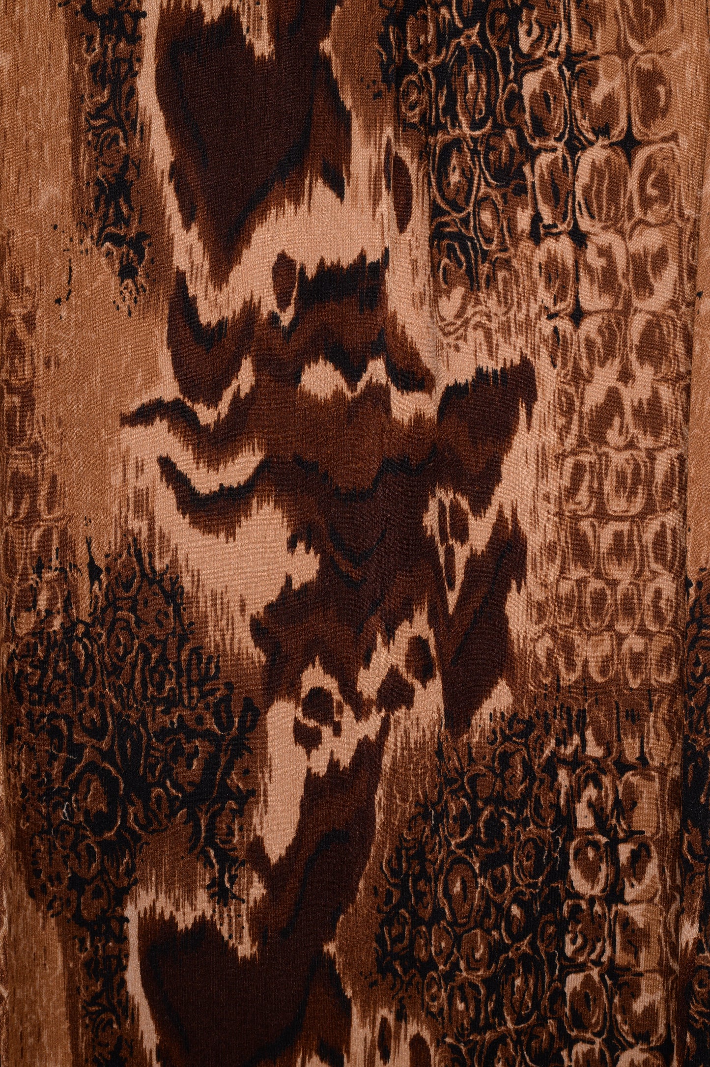 Y2K Mock Neck Printed Top