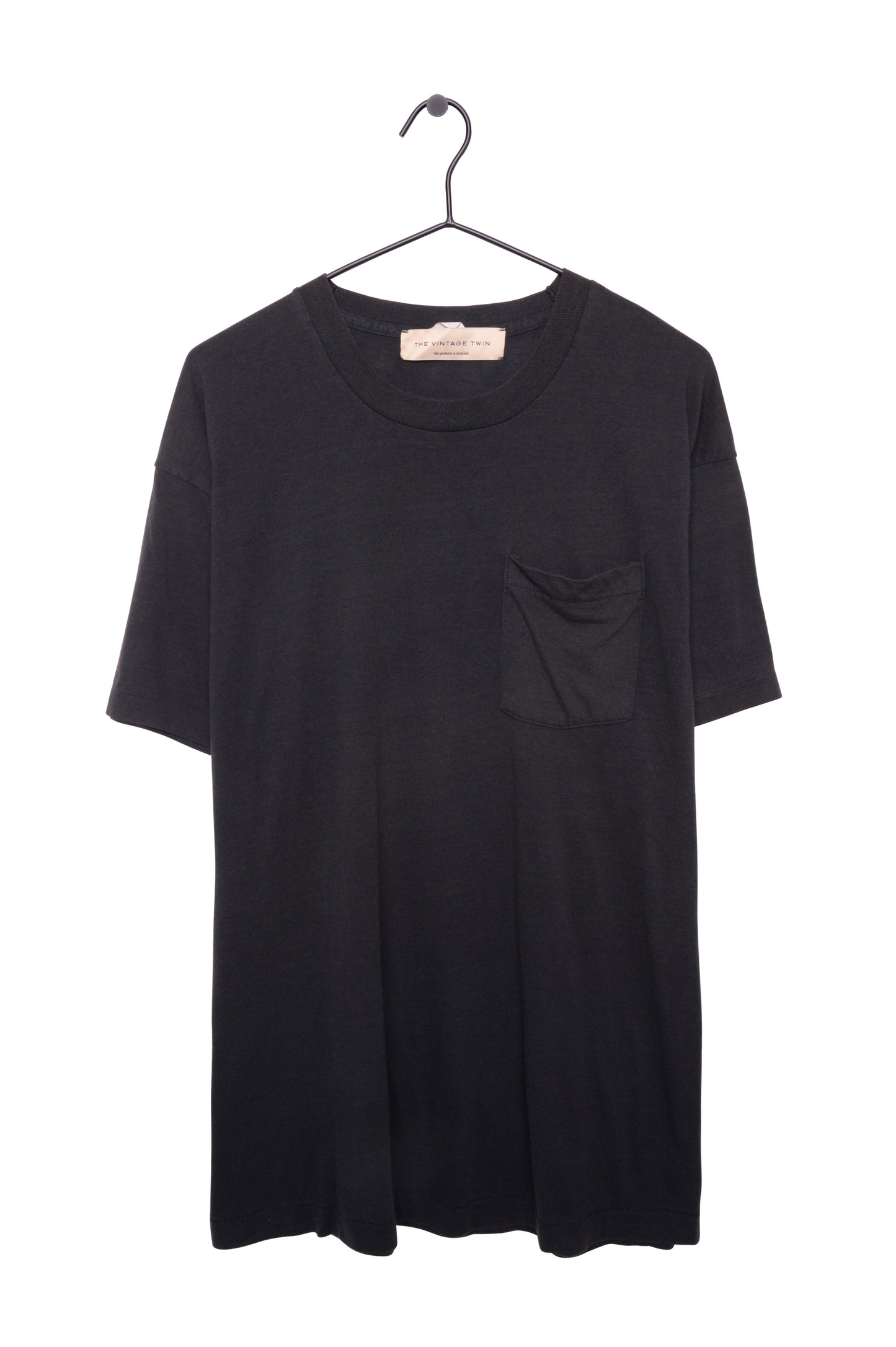 Black Pocket Tee USA