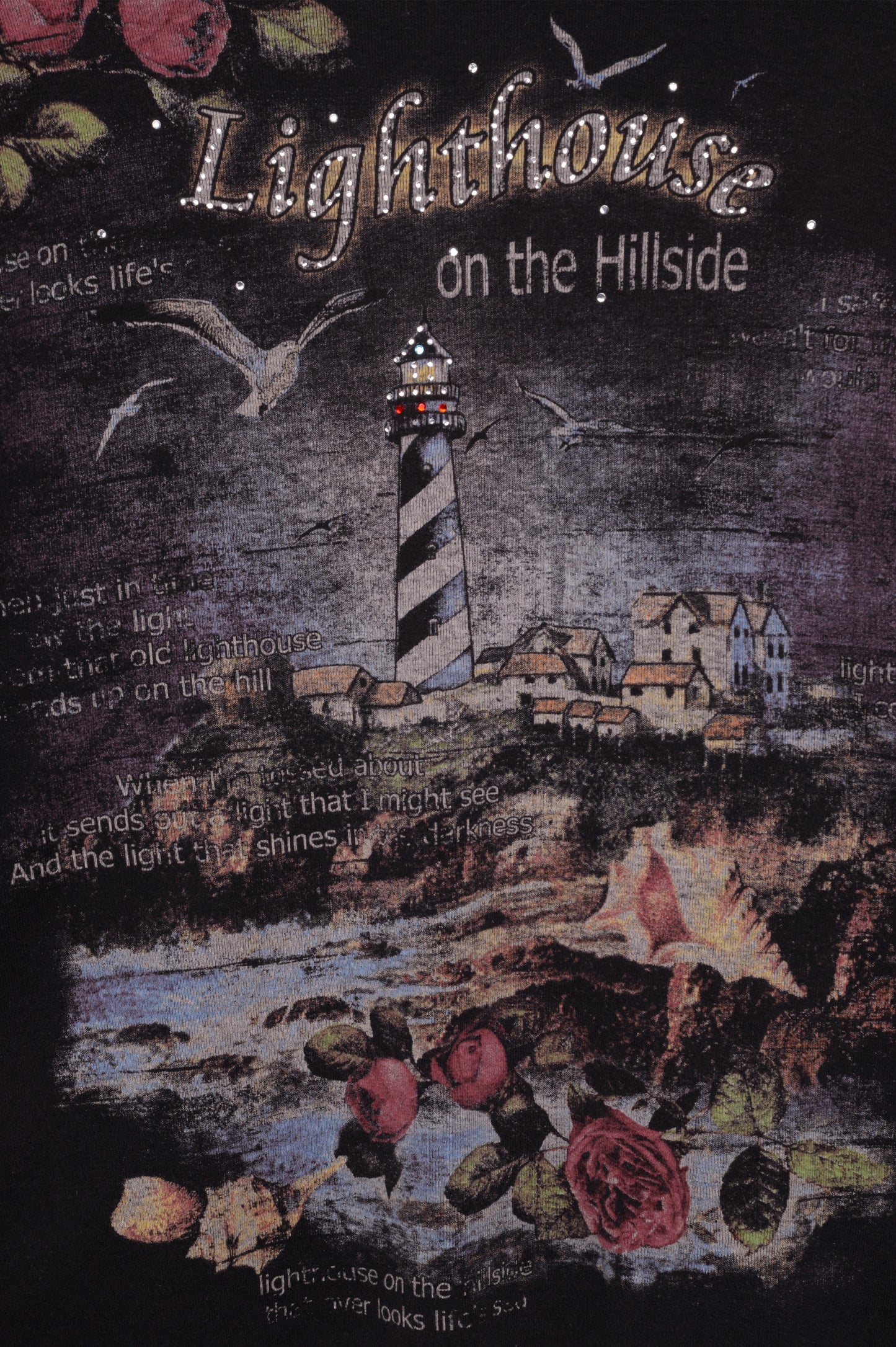 Y2K Rhinestone Lighthouse Top