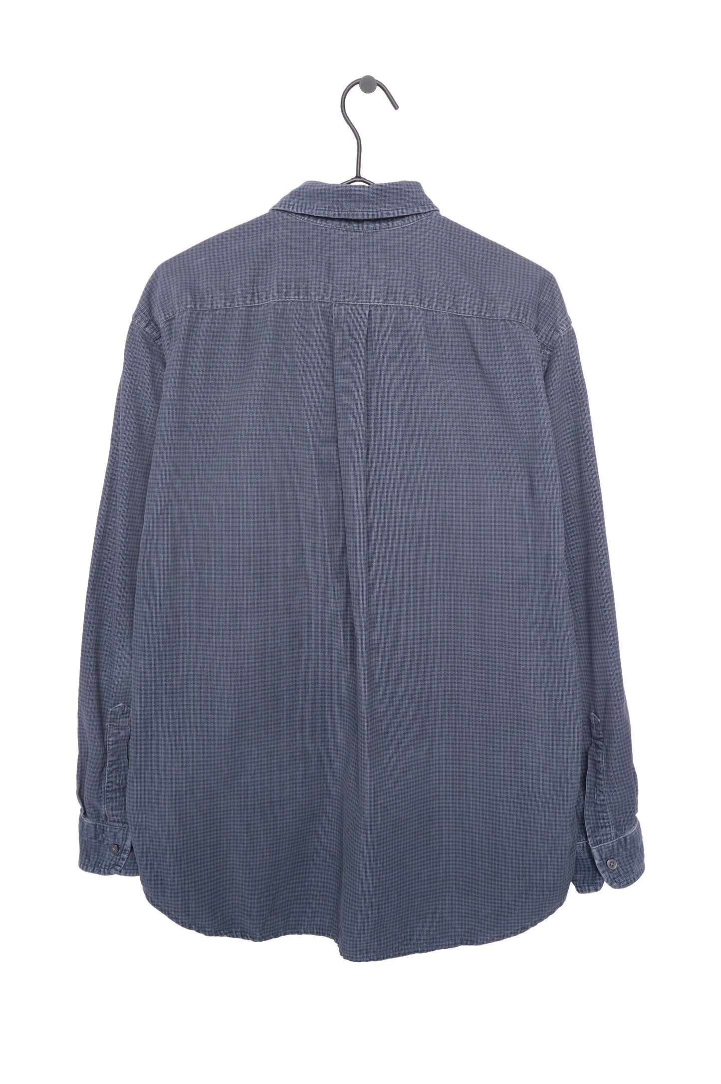 Soft Ribbed Button Down
