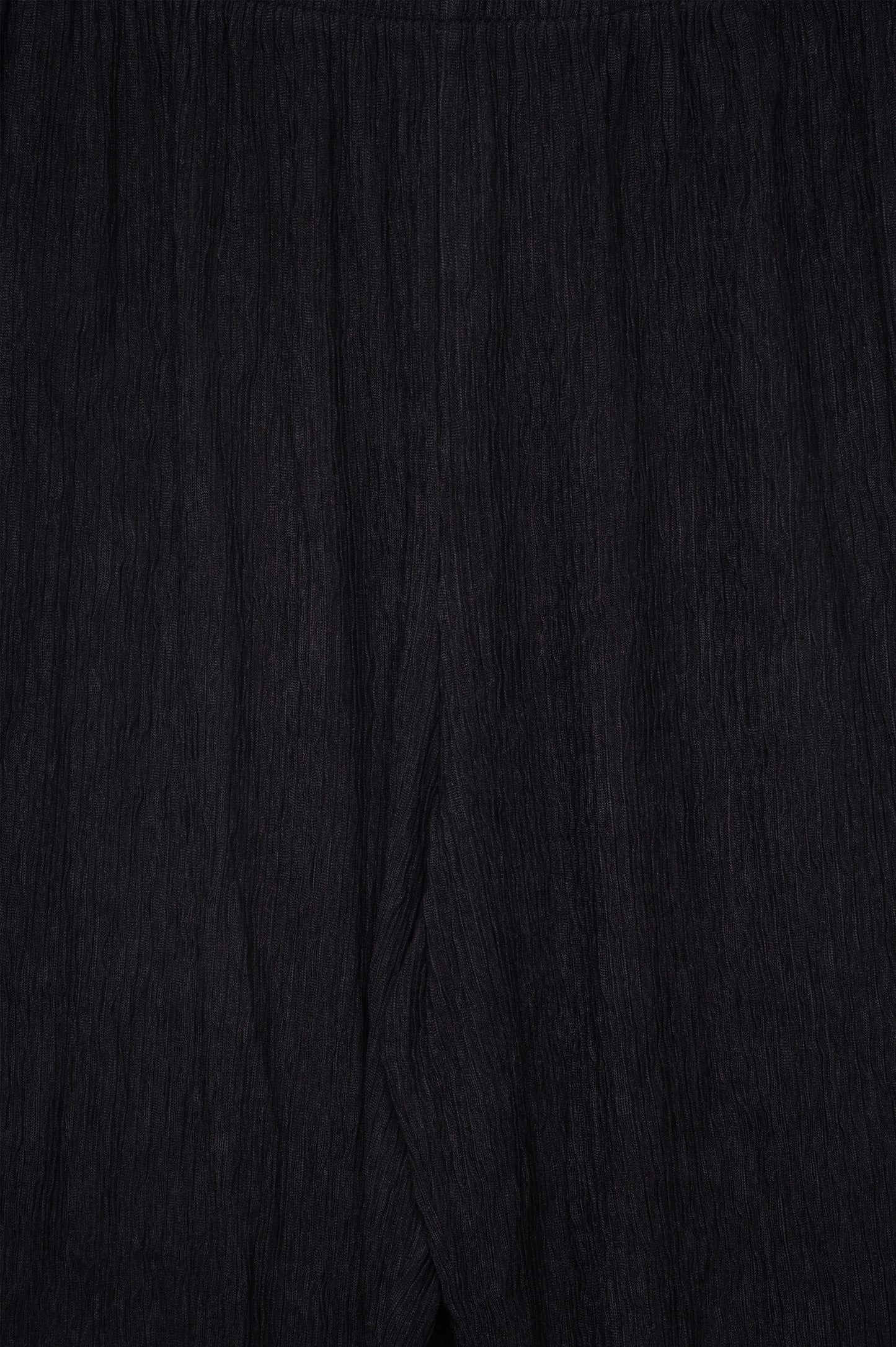 Black Crinkled Pants