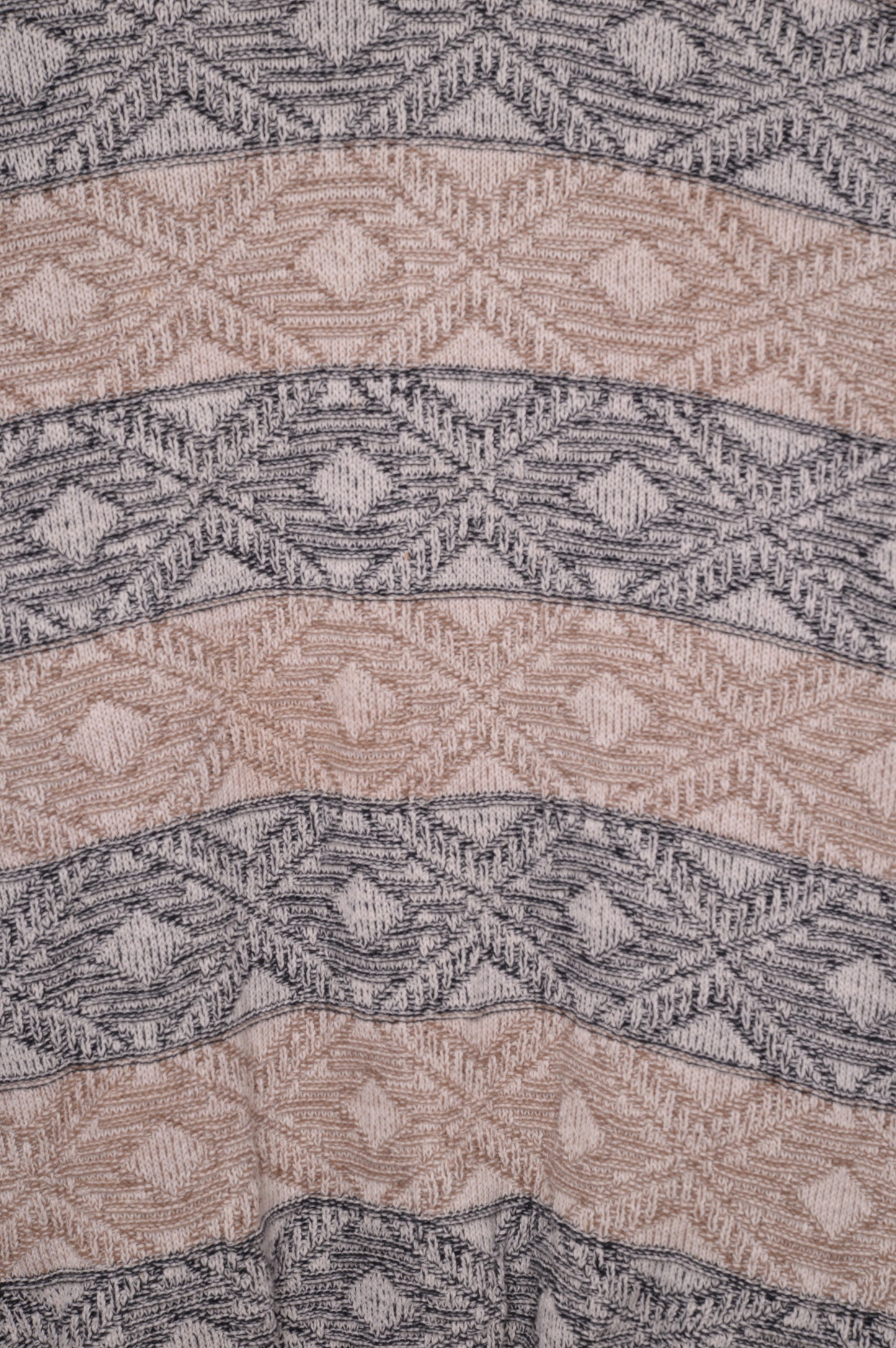 Cotton Geo Sweater