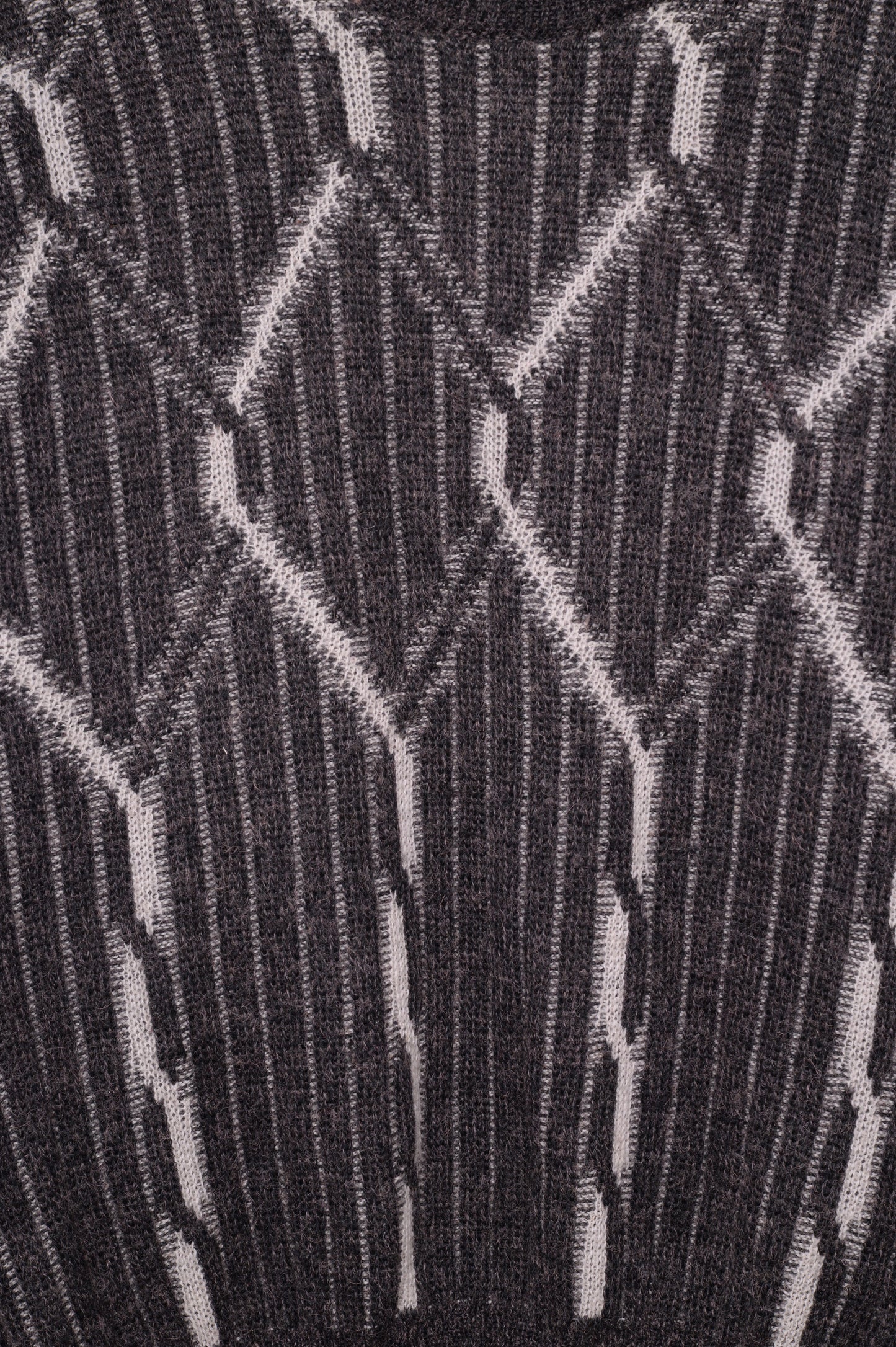 Wool Blend Geo Sweater