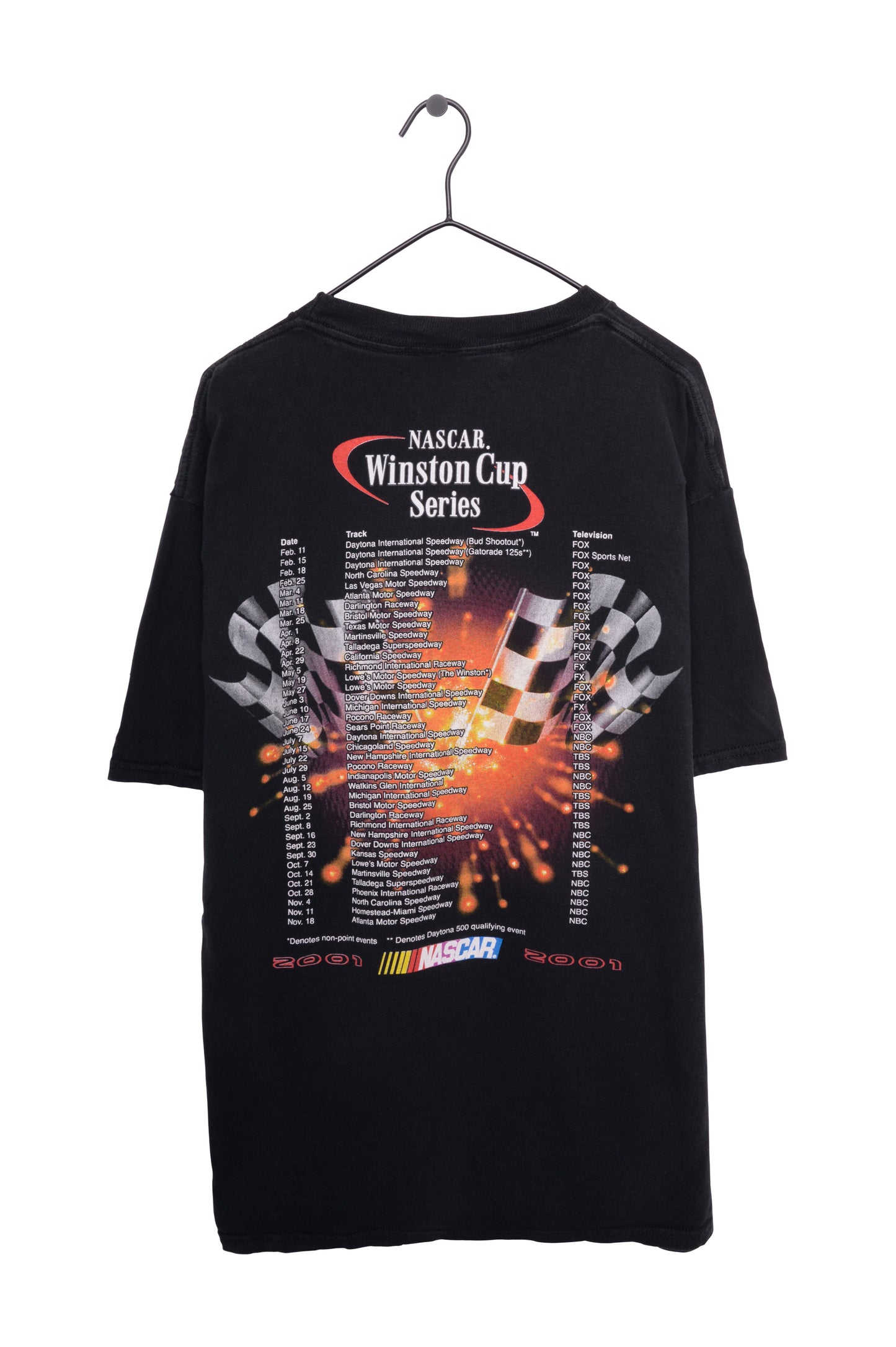 2001 NASCAR Winston Cup Tee