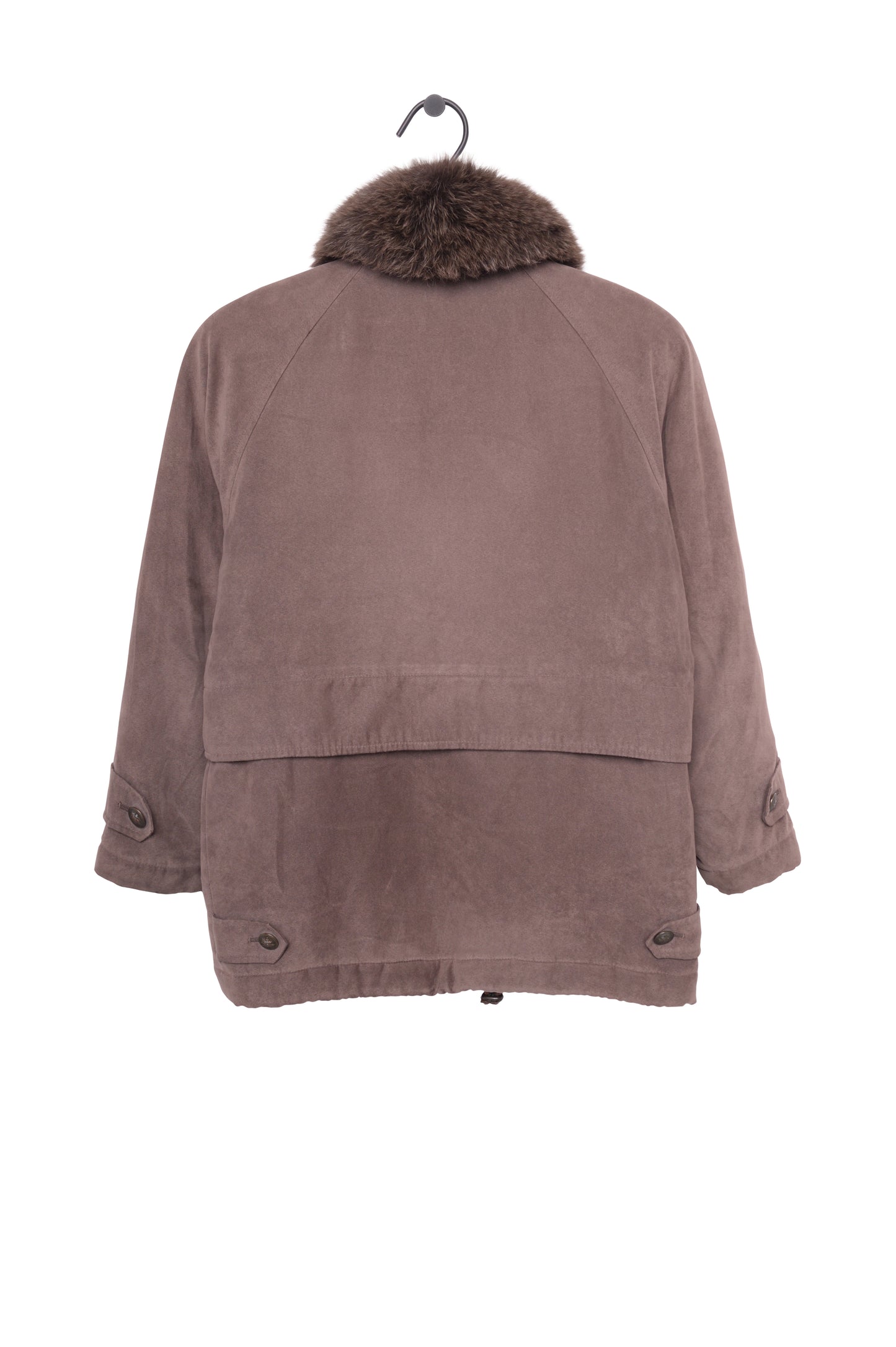 Fox Trim Winter Coat