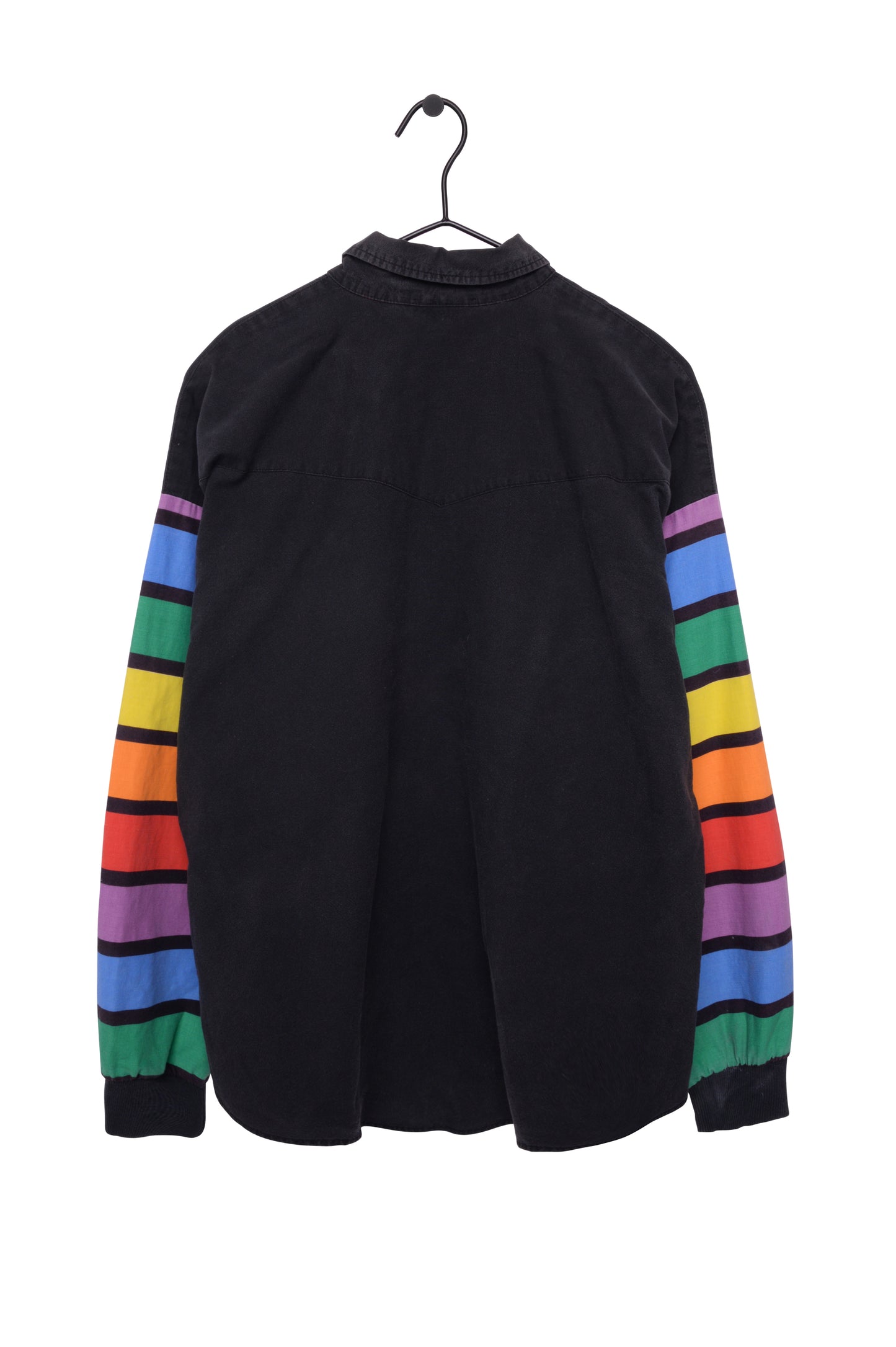 1990s Rainbow Striped Shirt