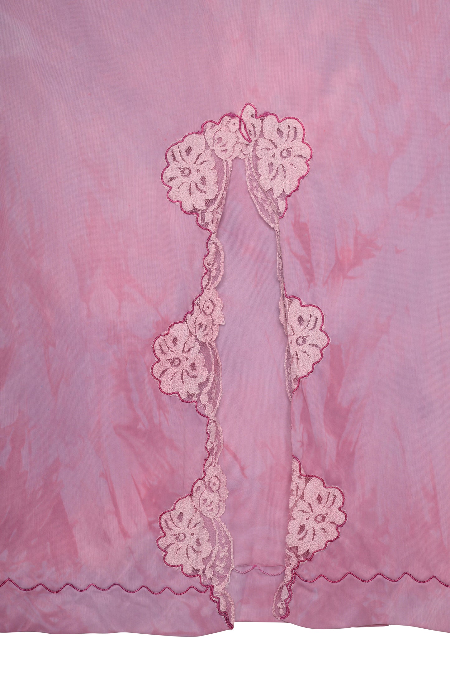 Hand Dyed Lace Slip Skirt USA