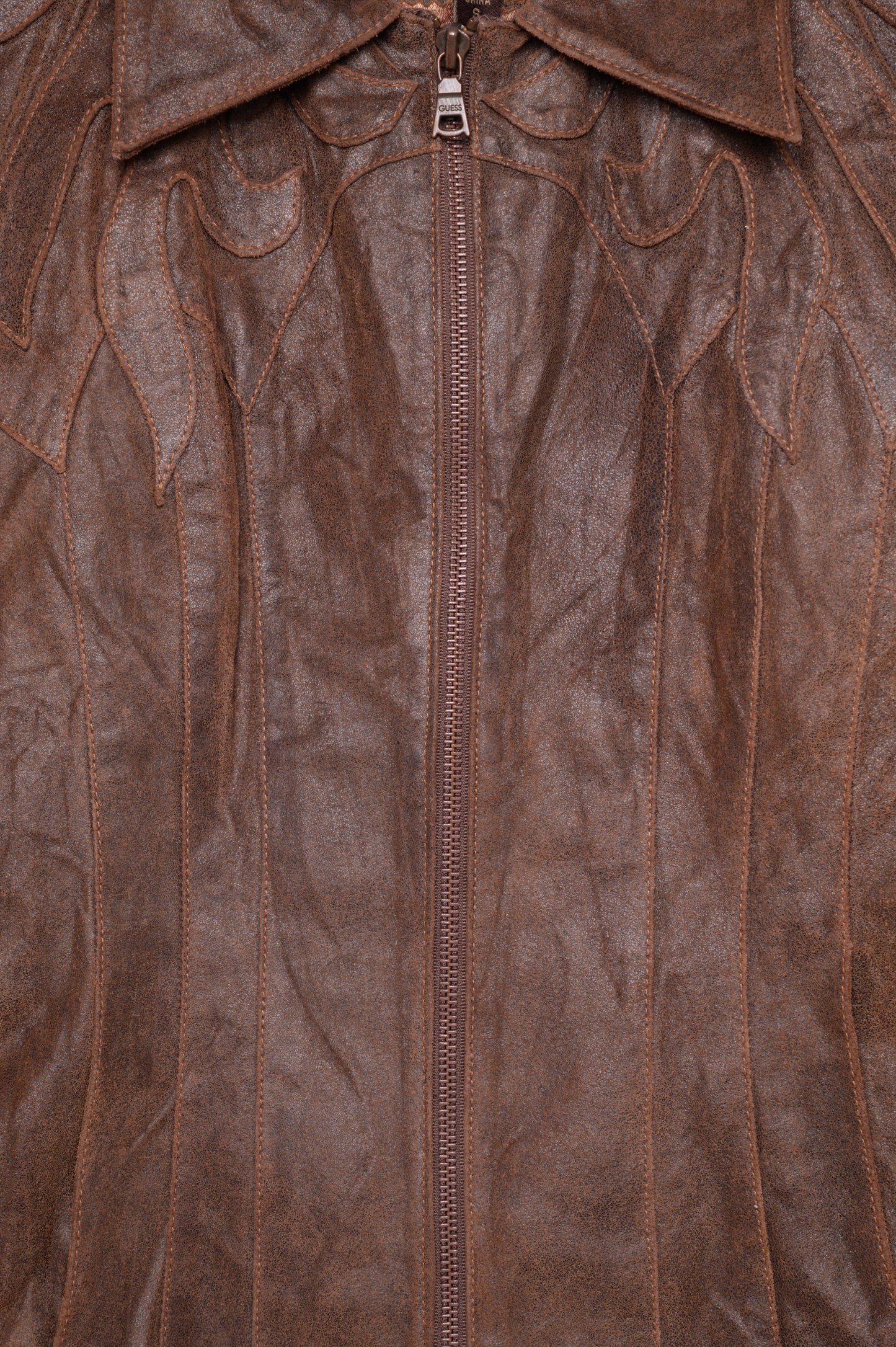 Y2K Guess Leather Jacket