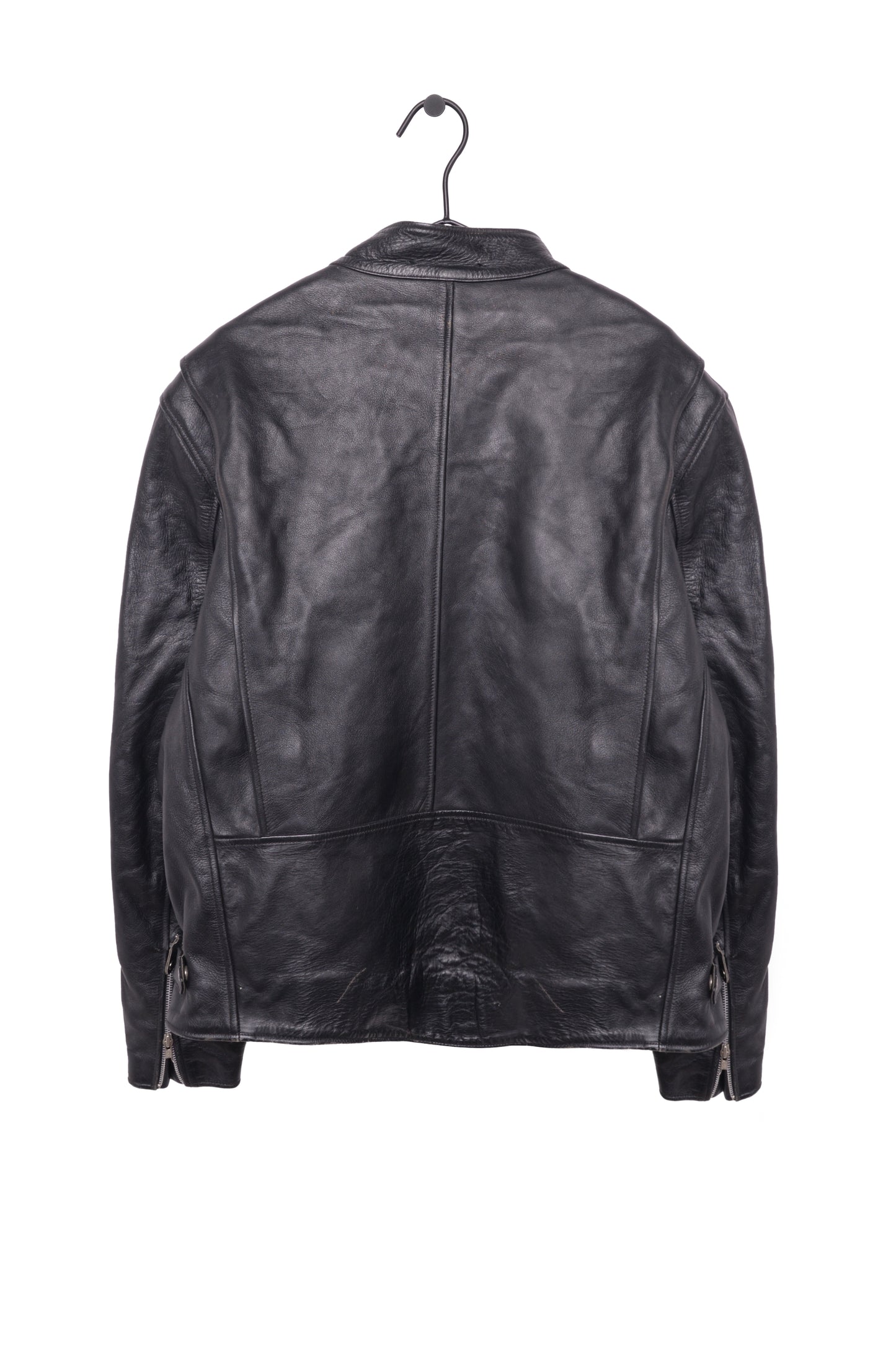 Leather Bomber Jacket